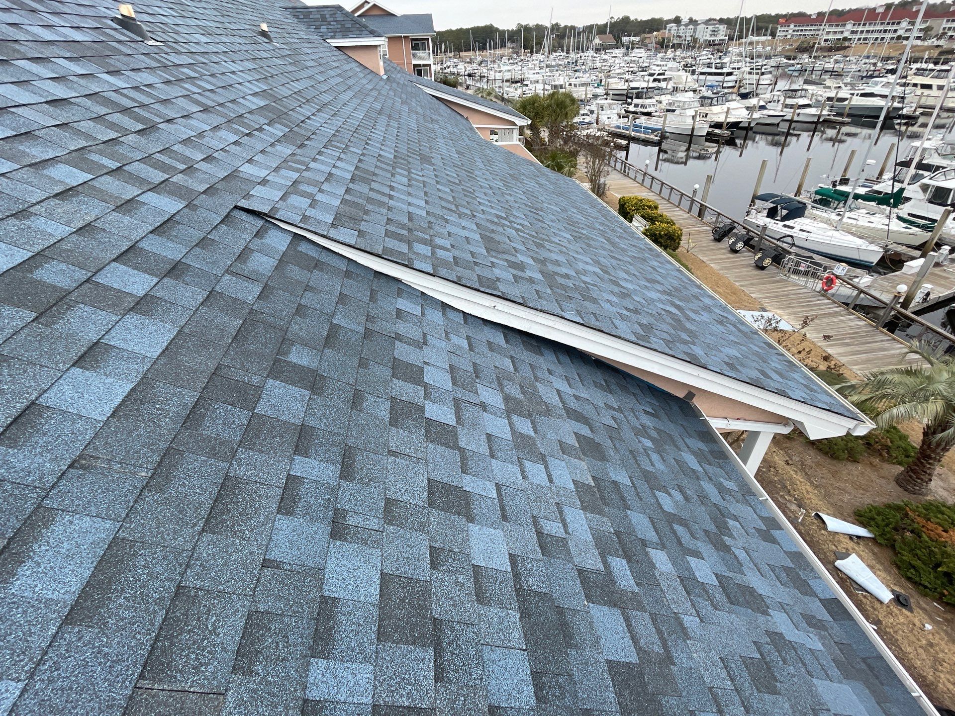 IKO Dynasty - Atlantic Blue by Linta Roofing