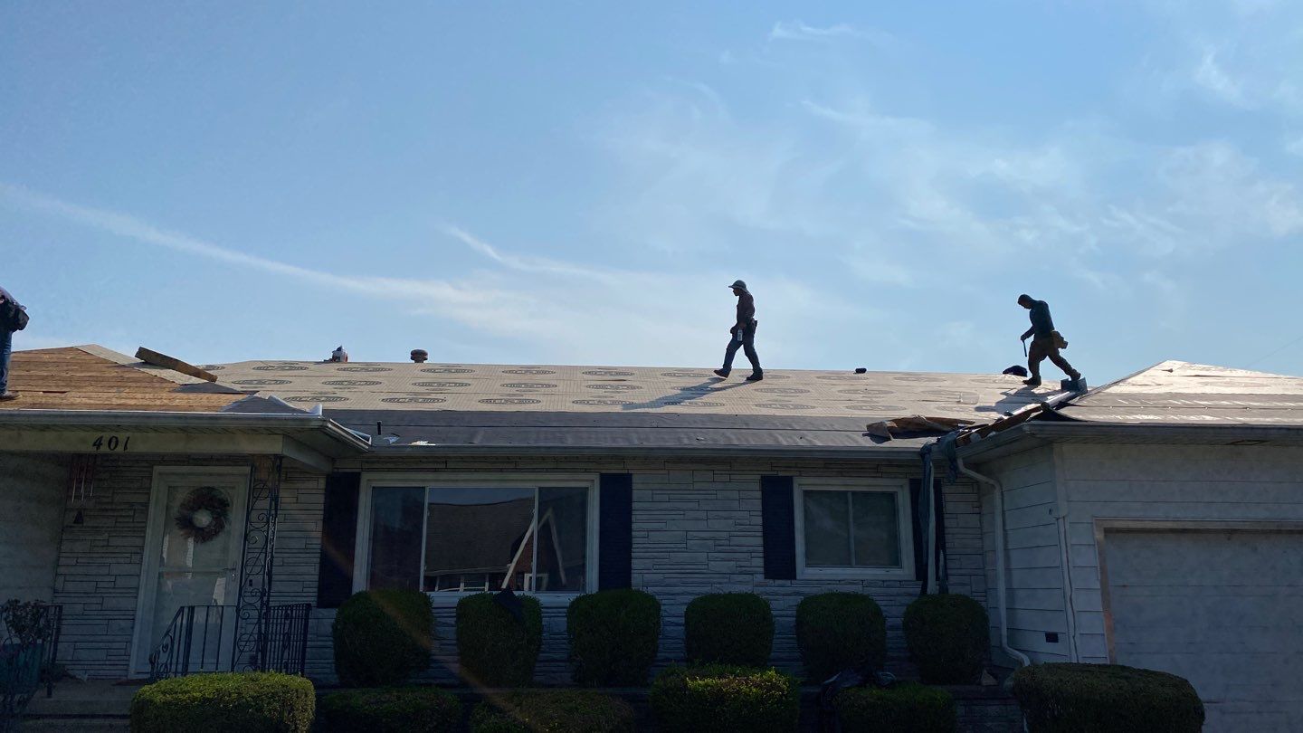 Residential Roofing Installation using GAF Timberline HDZ Charcoal by Nitro Roofing and Construction