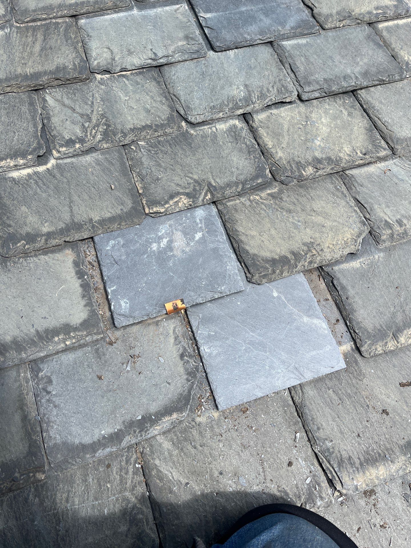 Arlington: Buckingham Slate and Carlisle Syntec TPO Roof by RM Banning, Inc.