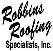Logo for Robbins Roofing Specialists, Inc