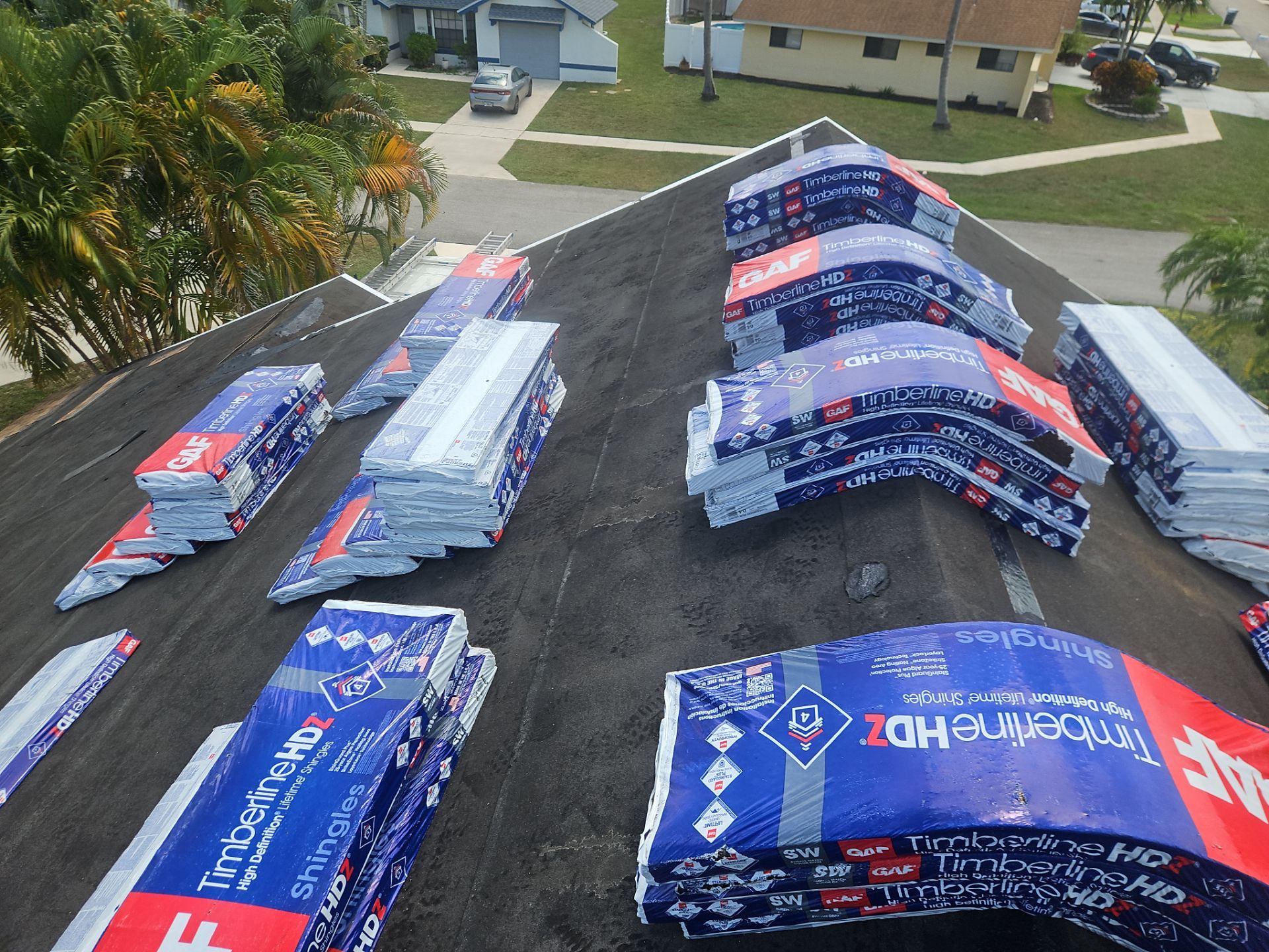 Residential Roofing Installation using GAF by BLUES BROTHERS ROOFING