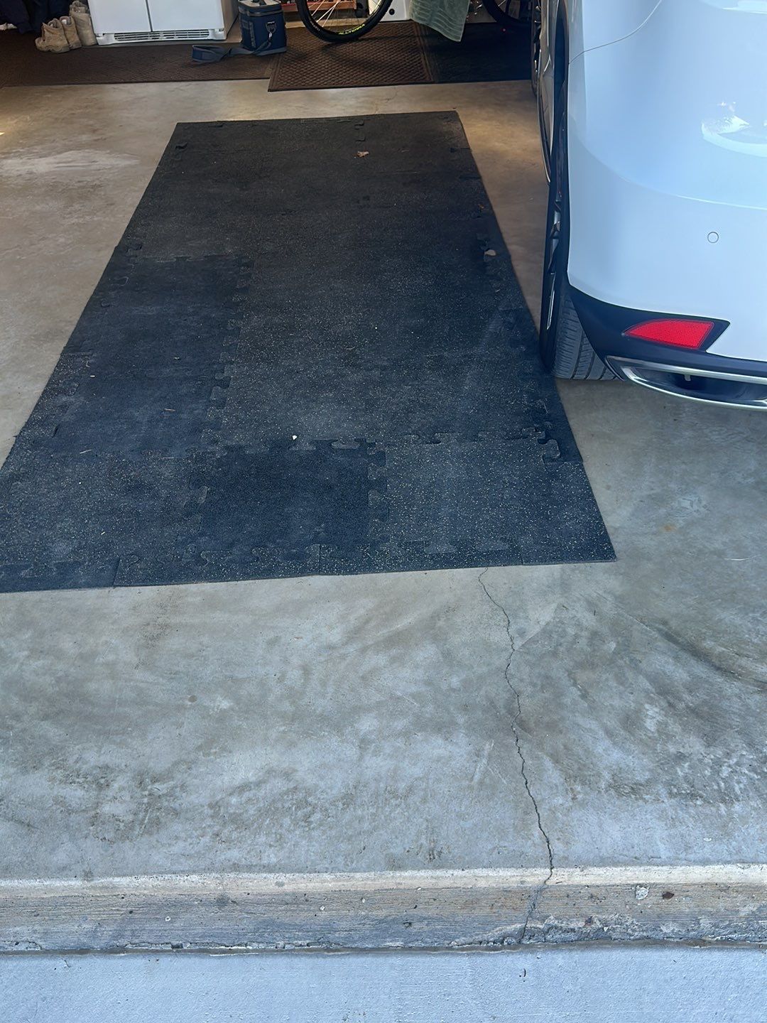 Porch + Garage Project in Weirton by Floors in a Day, Inc