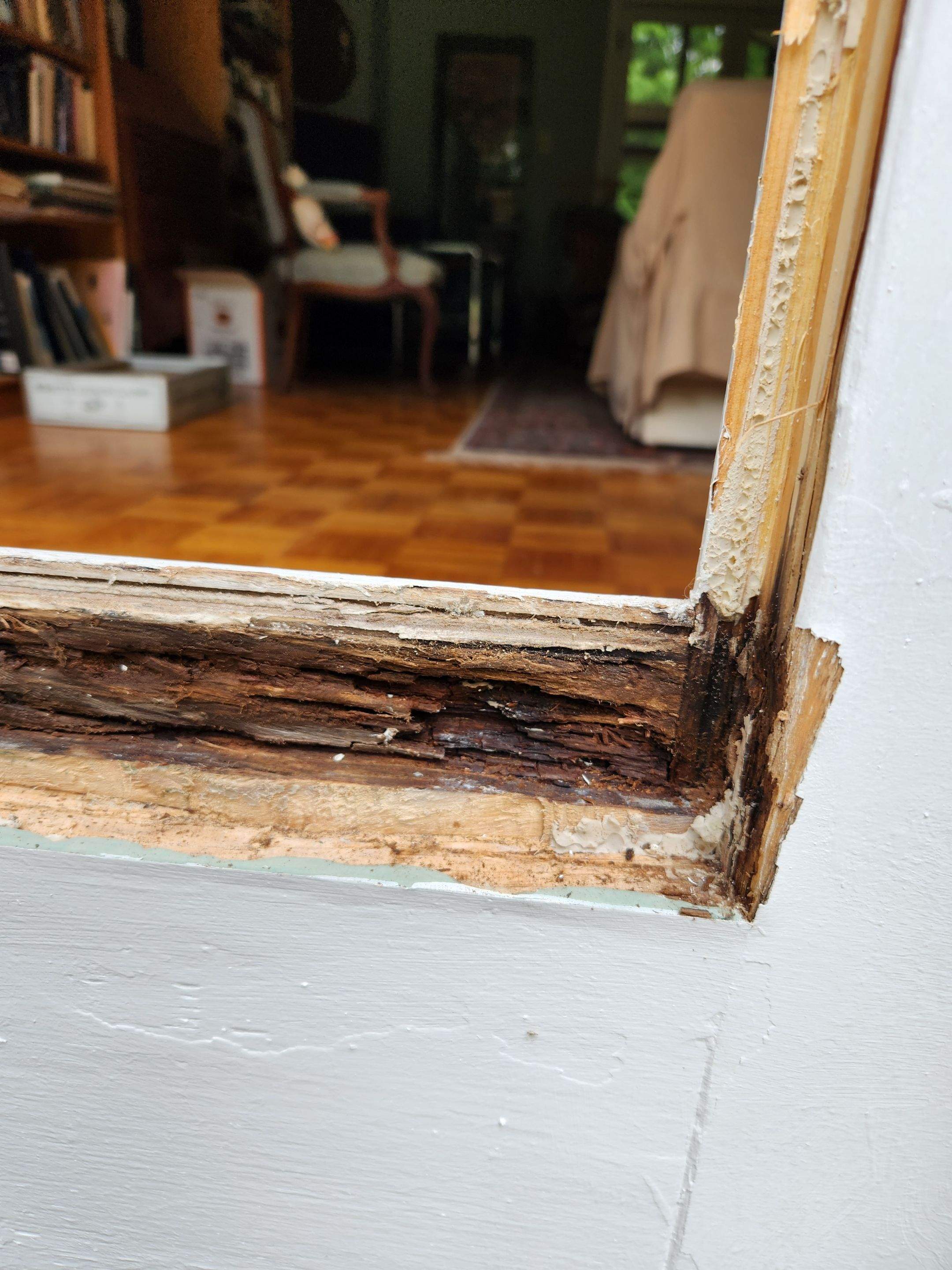 Patio Door Glass Replacement & Sill Repair by Cheshire Glass Company
