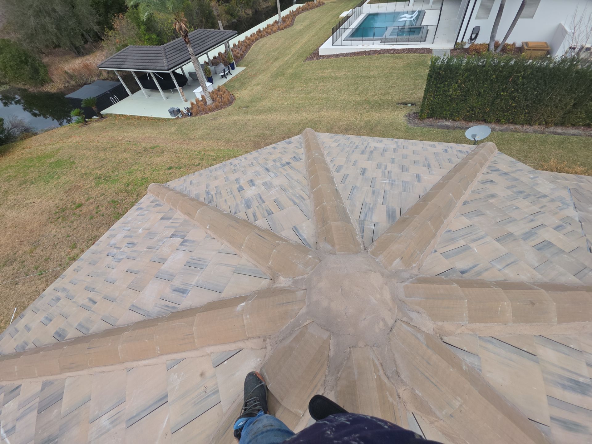 Mediterranean Tile Roof Replacement and Leak Remediation in Orlando by Fortified Roofing Solutions Corp.
