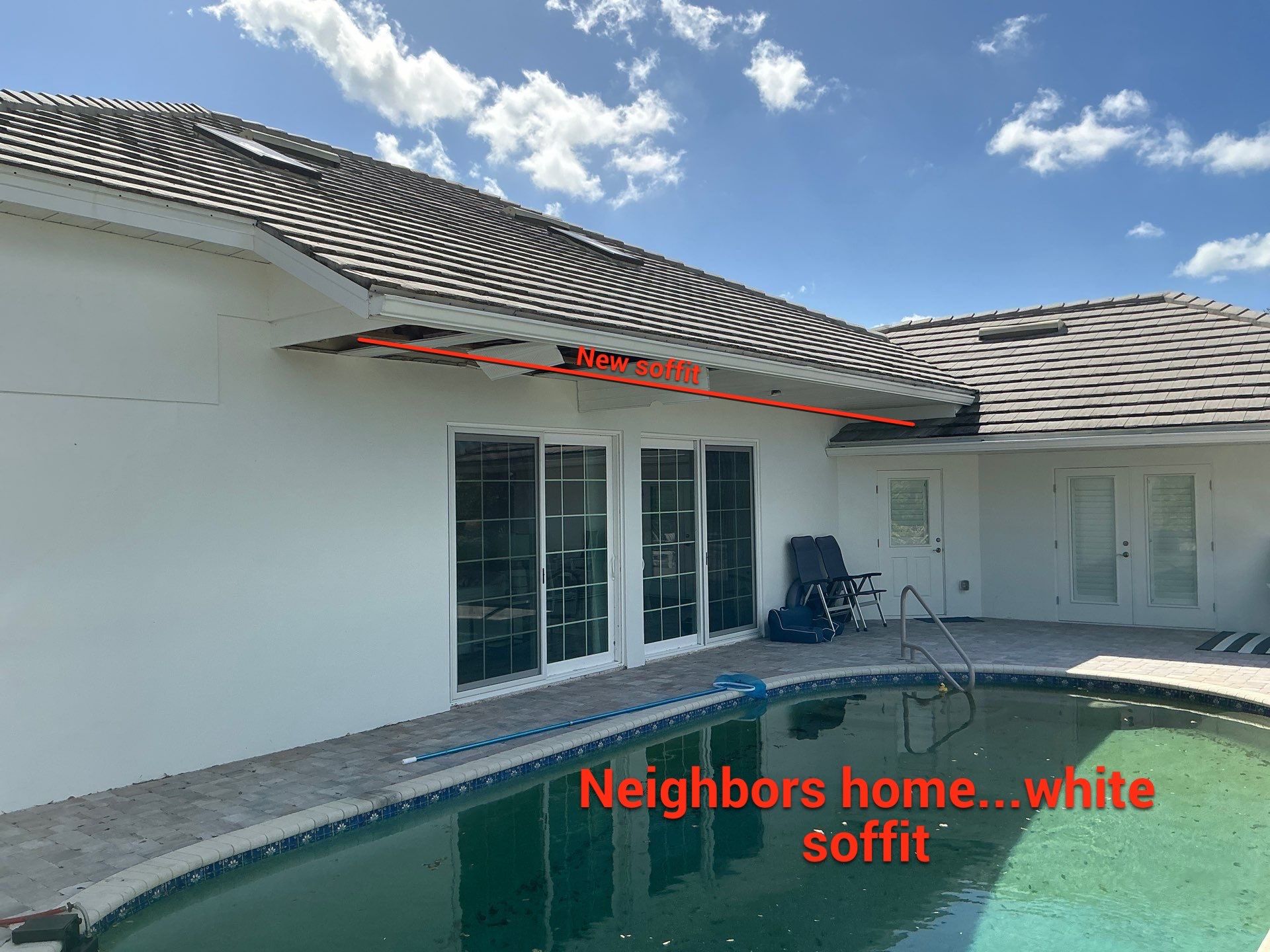Soffit and Fascia Installation in Sarasota FL by Gutter Professors