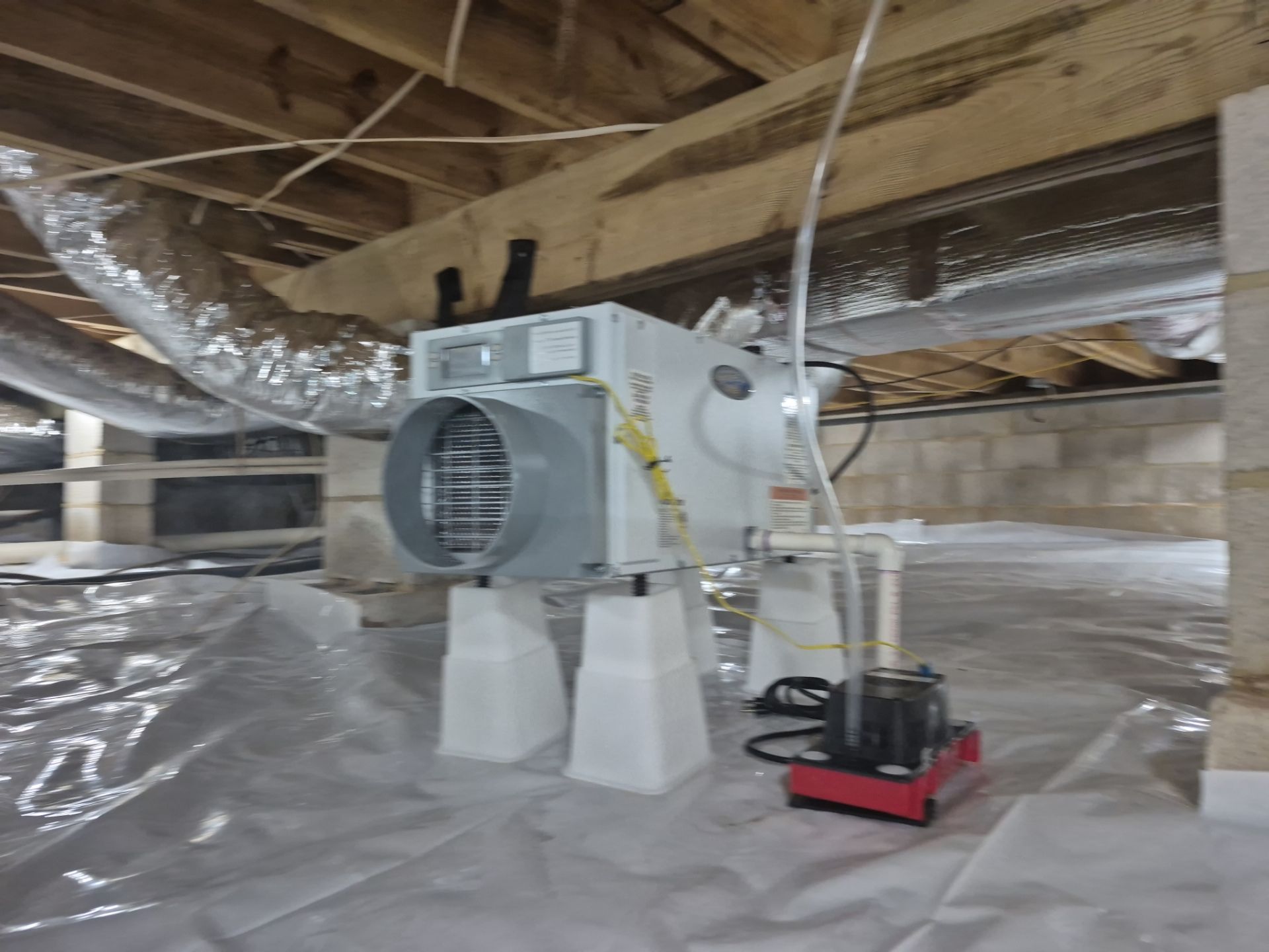 Project in Williamsburg by Patriot Crawl Space Repairs