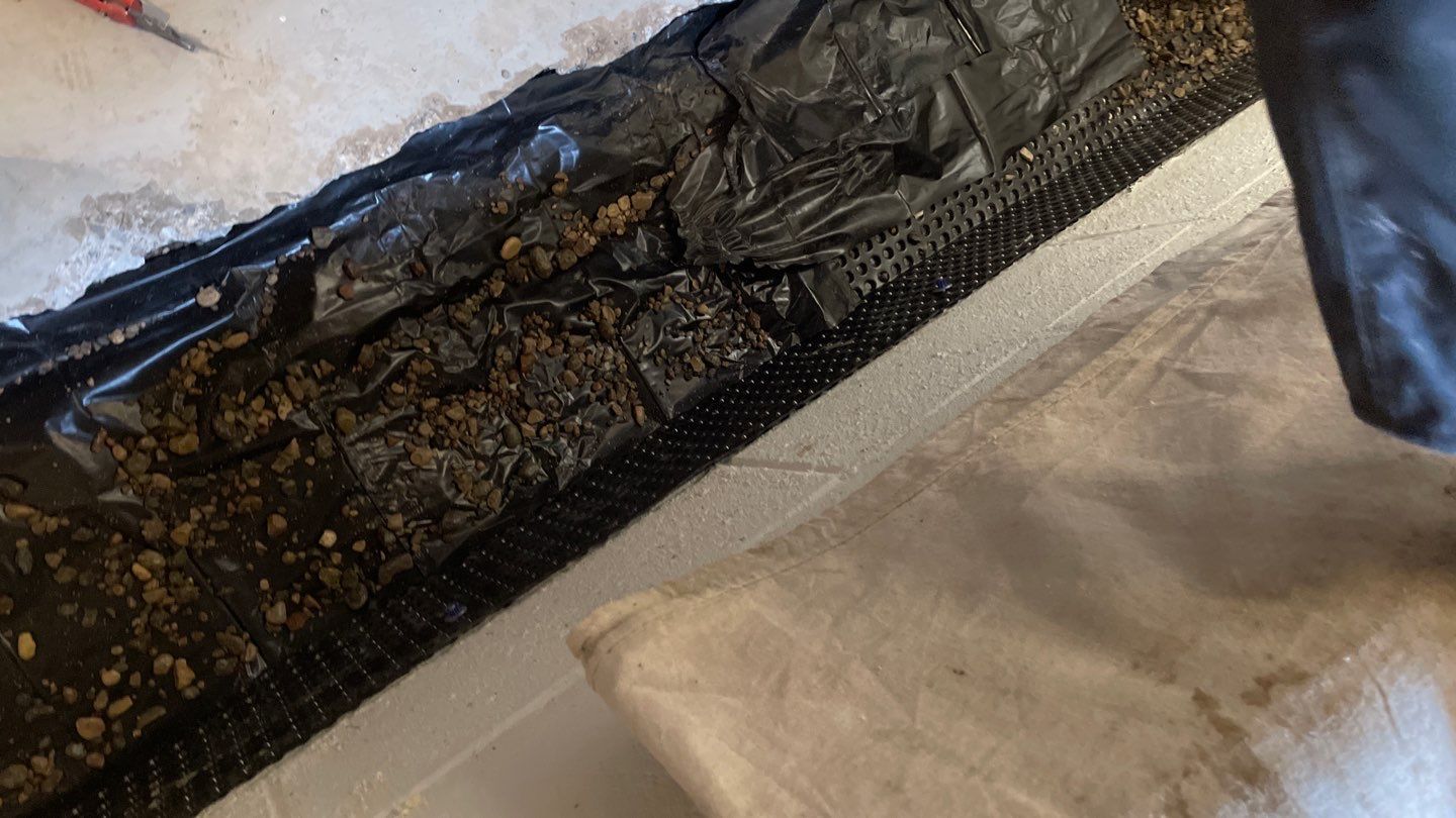 Targeted Drain Tile for Annie by Waterproofing Northeast