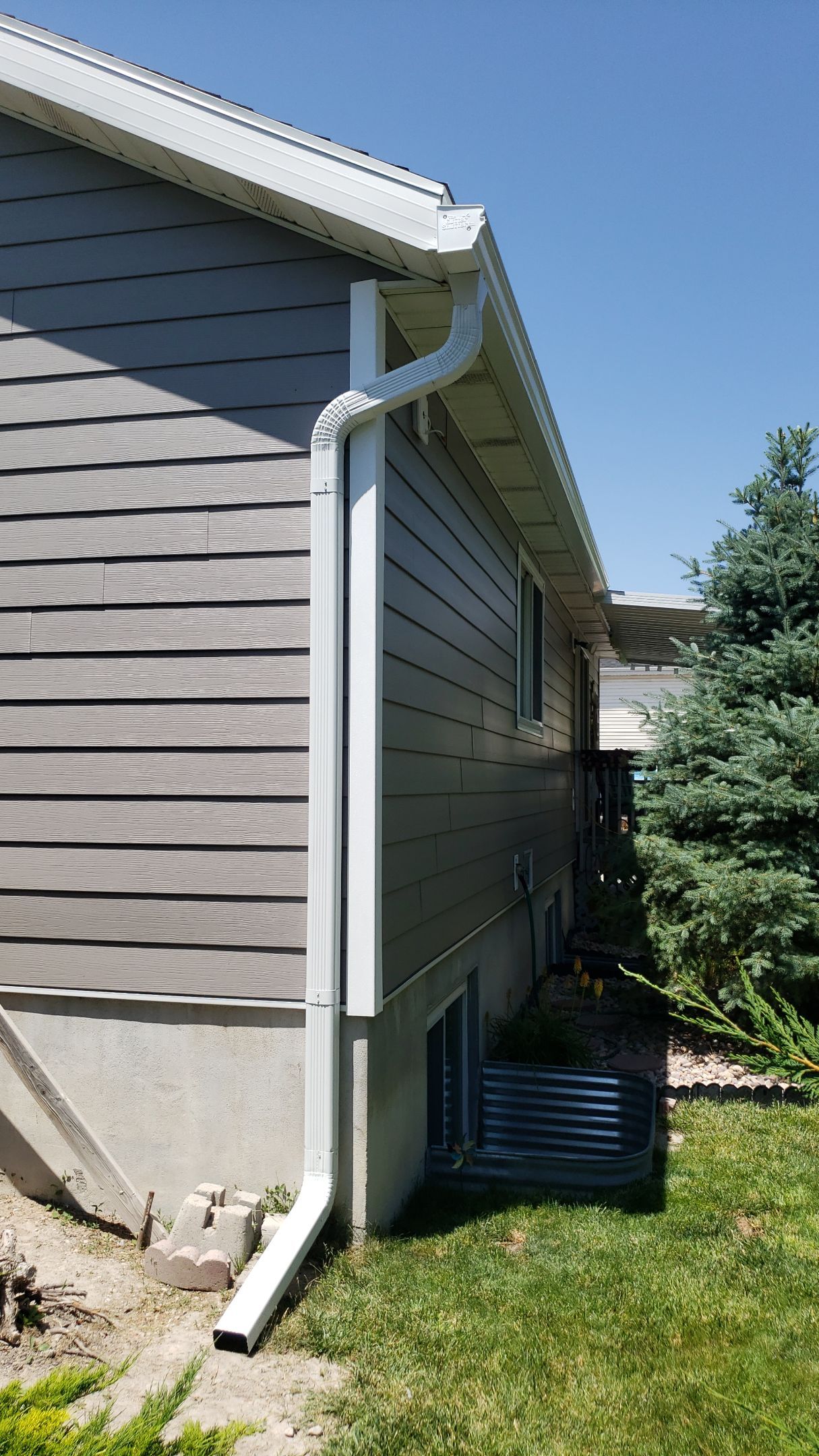 Project in Salt Lake City by Emerald Gotcha Gutters 
