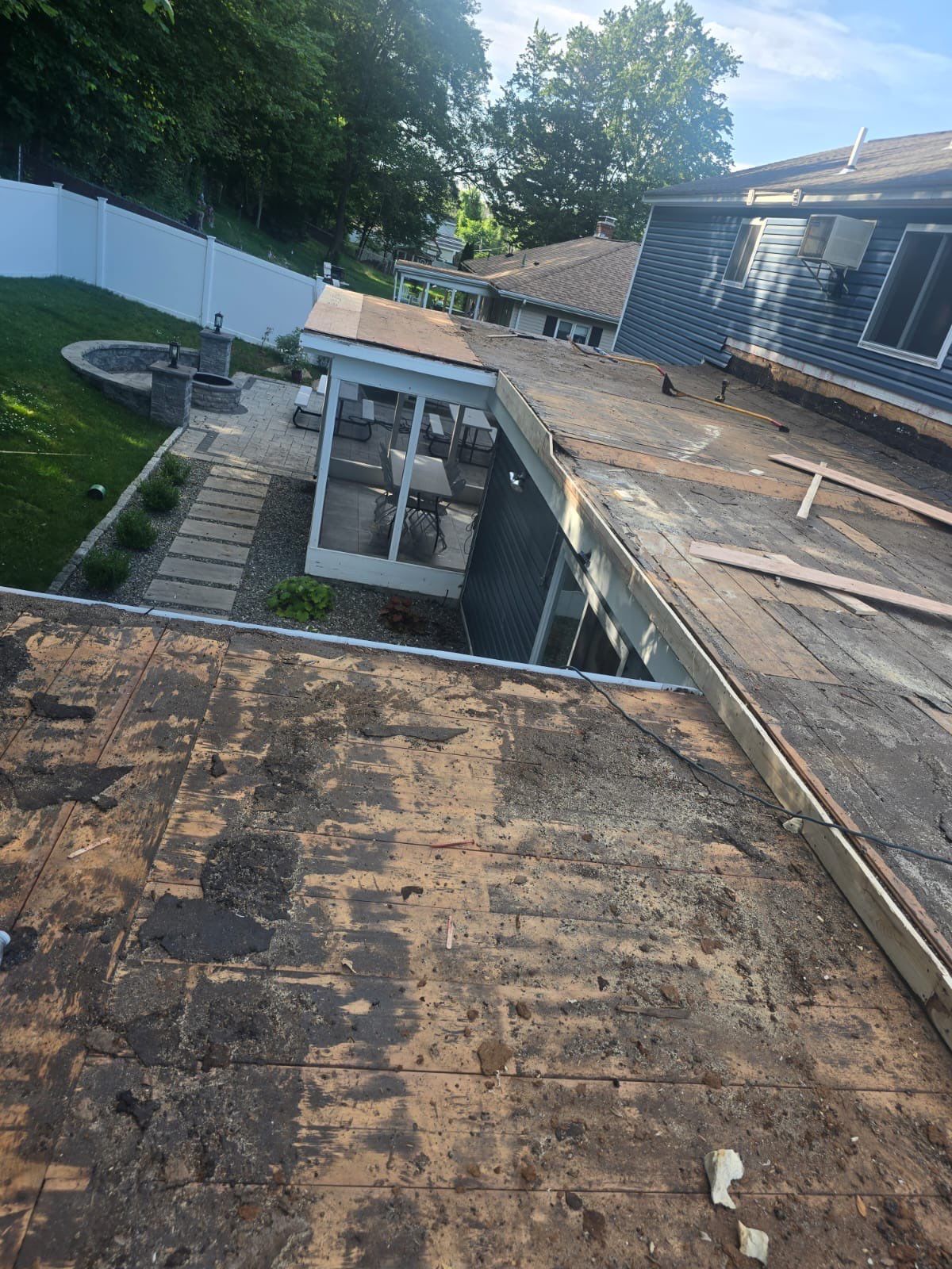 EPDM Flat Roof Installation + Seamless Gutter Upgrade by Mighty Dog Roofing of Greater Middlesex County