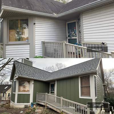 Siding Installation using JH Batten Smooth