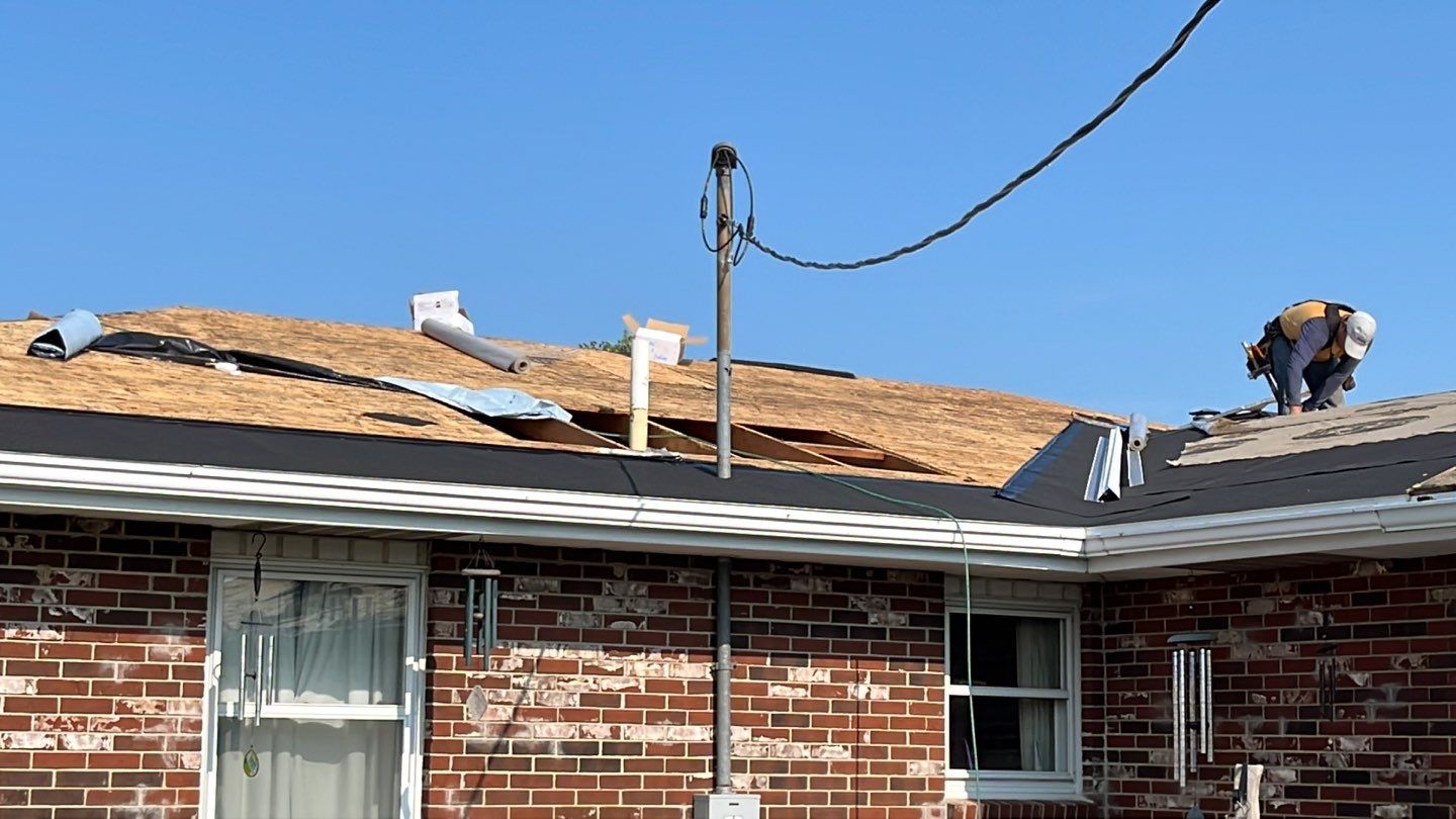 Residential Roofing Installation using GAF Timberline HDZ Charcoal by Nitro Roofing and Construction