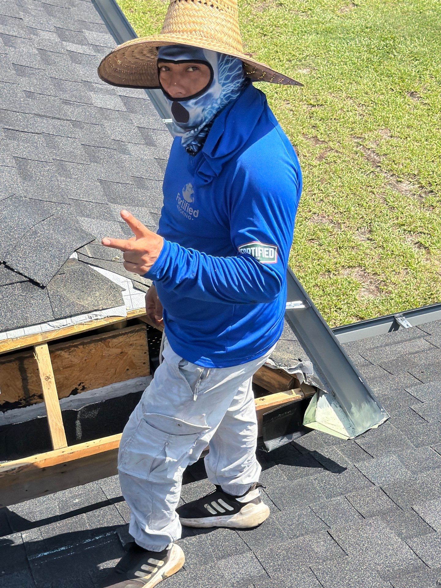 GAF Asphalt Shingle Roof Replacement with Skylight in Eustis by Fortified Roofing Solutions Corp.