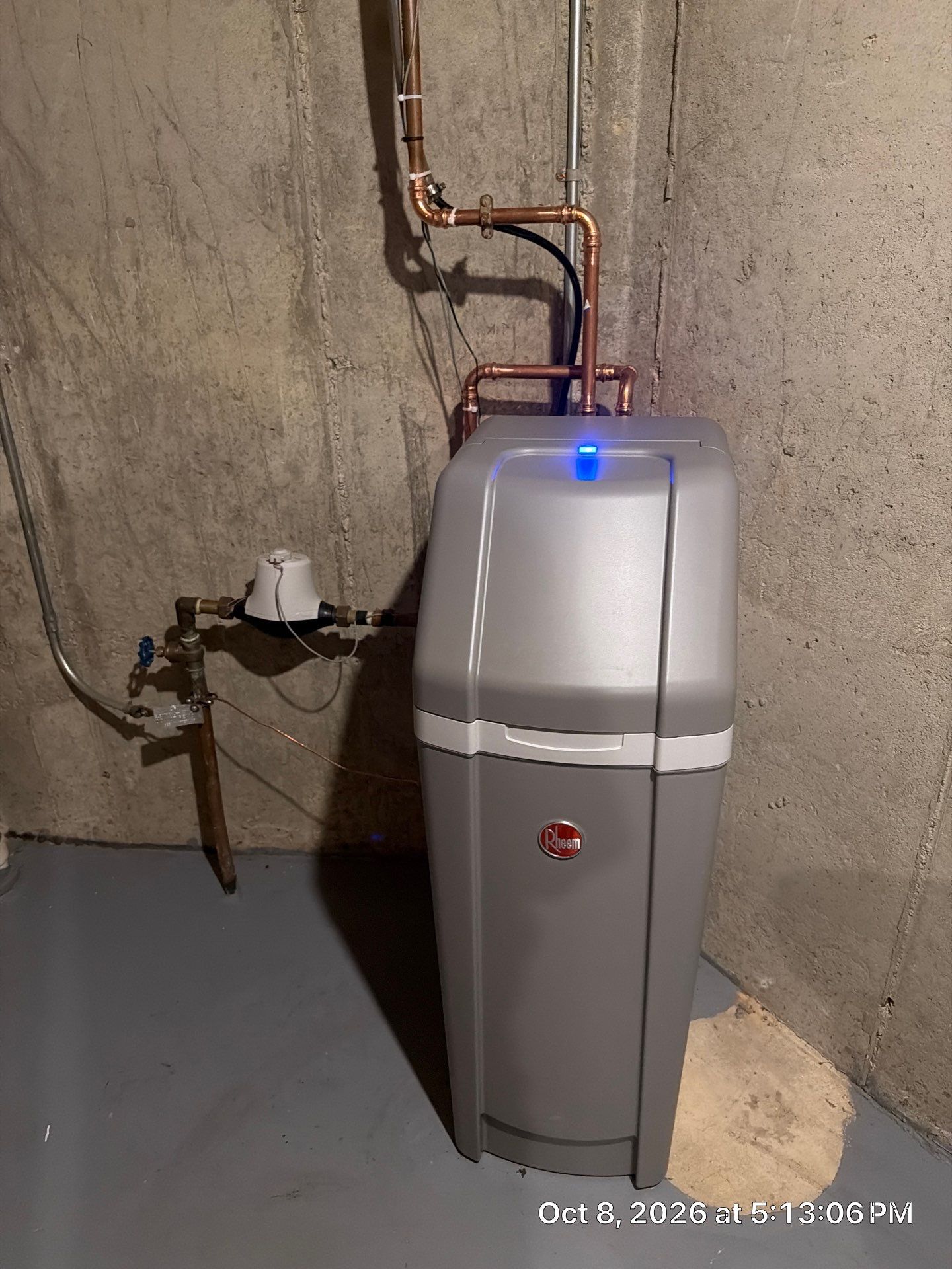 Rheem Preferred Plus Water Softener Installation in Algonquin, IL by GSHA Services LTD