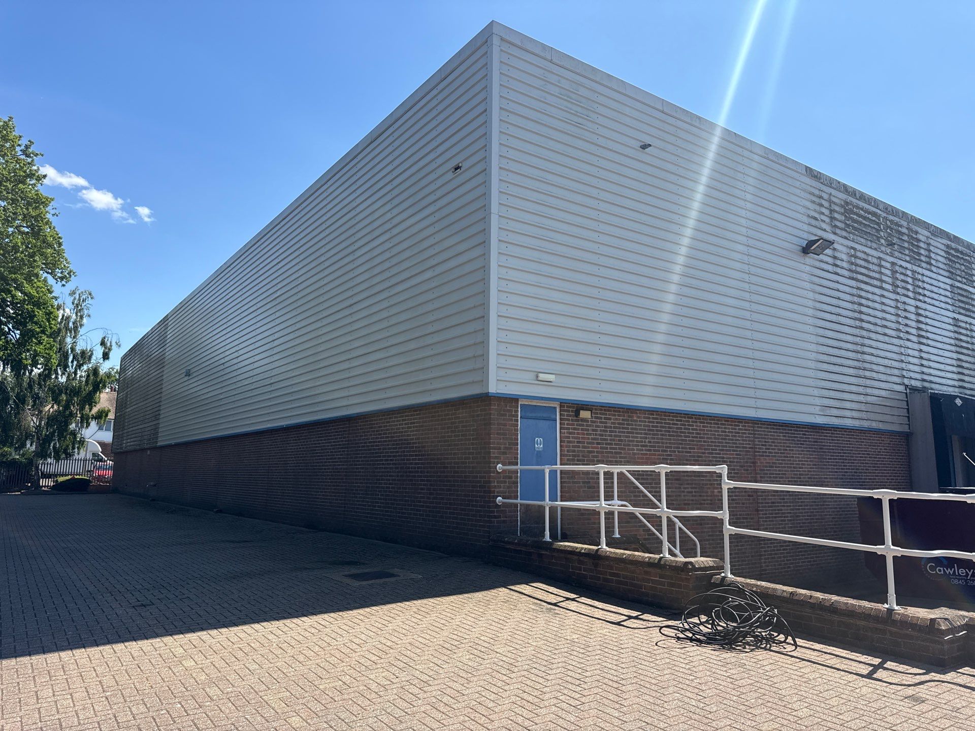 Industrial Cladding and Brickwork Cleaning for Watford Commercial Property by Ges Exterior Cleaning ltd