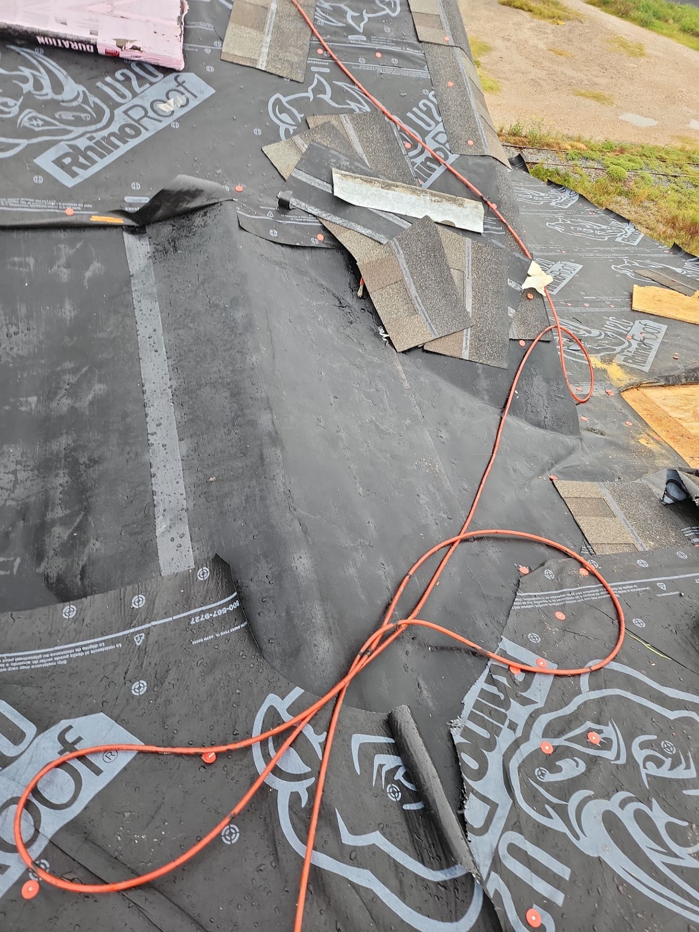 Residential Roofing Installation using Owen's Corning Duration (Lifetime) Shingles by Roof Repair Company