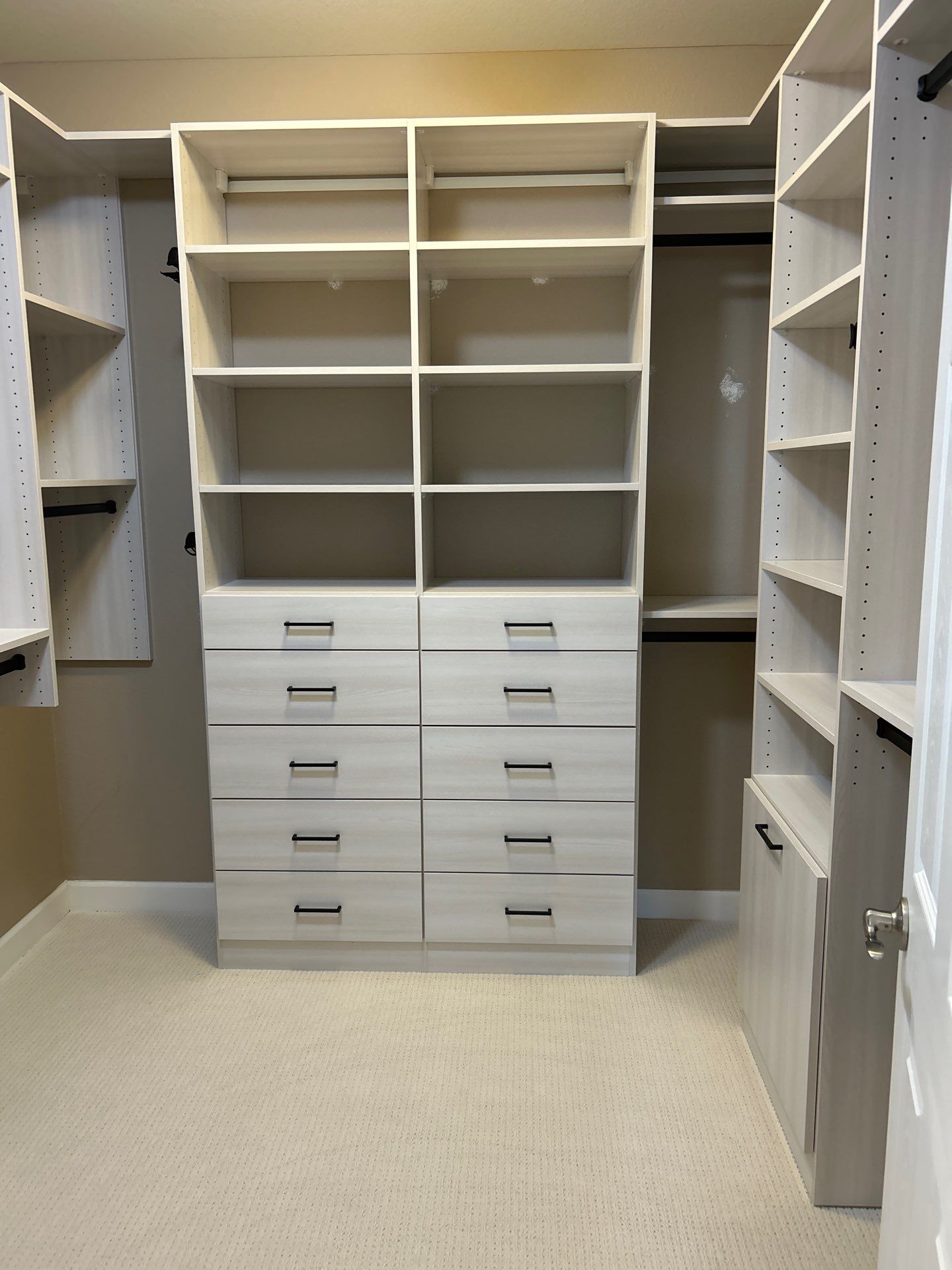 Multiple Closet Installations in Longmont by Concept 32, Inc.
