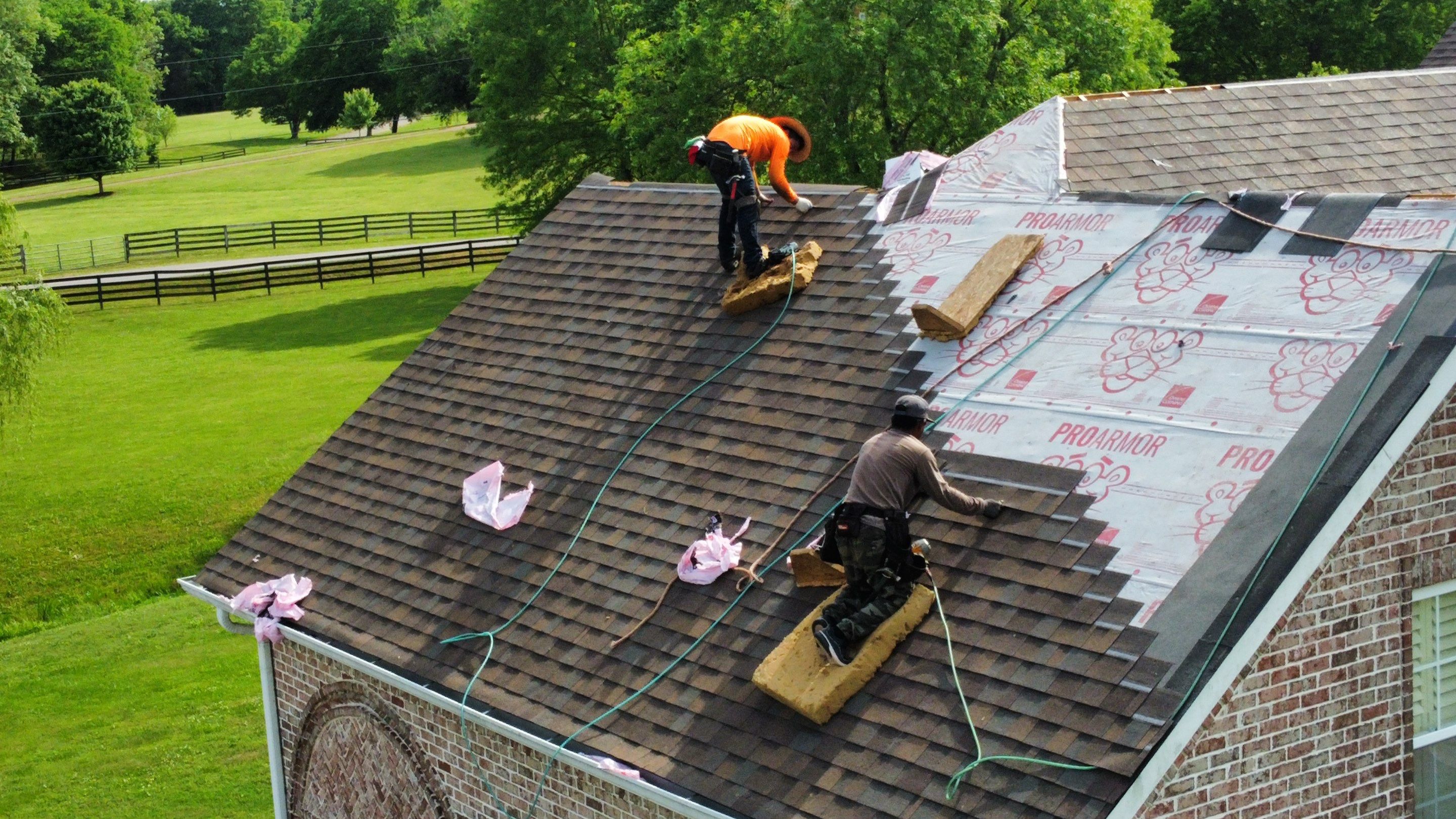 Residential Roofing Installation using Owens Corning Duration Shingles Roofing System by Undersun Roofing 
