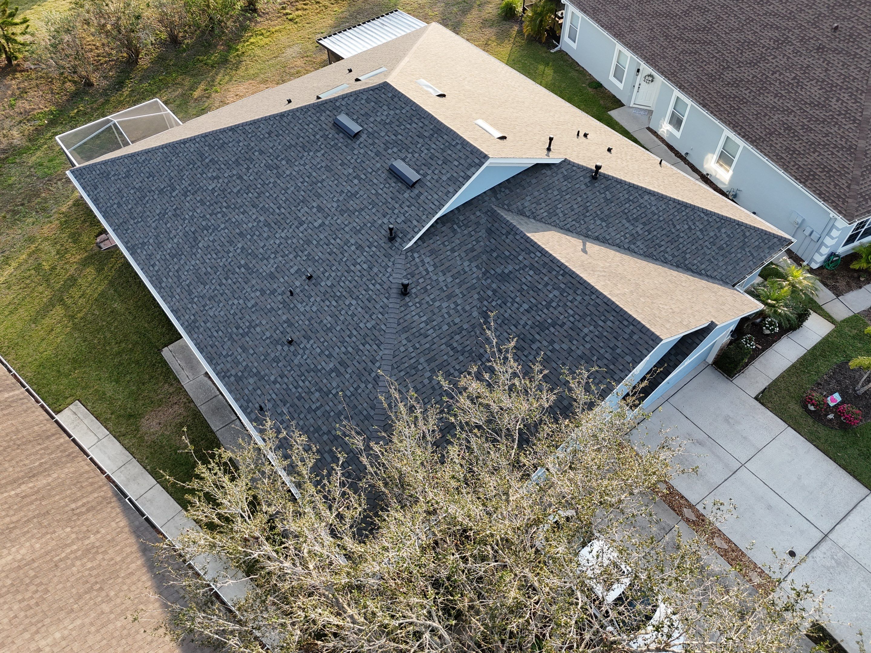 Roof Replacement in Apollo Beach, FL. by Steadfast Roofing