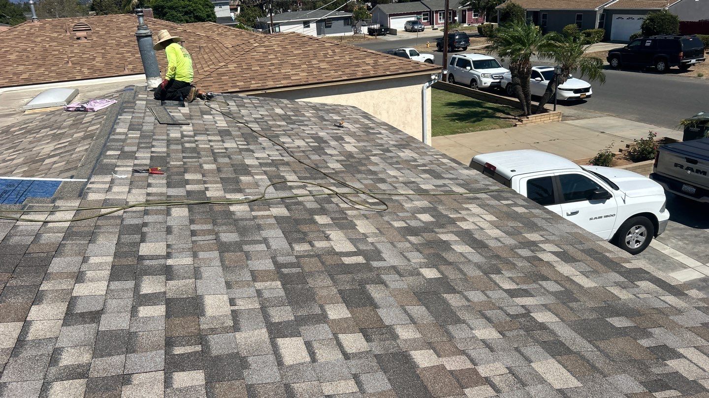 Partial Roof Replacement in Lemon Grove by Reliable Roofing San Diego Inc.