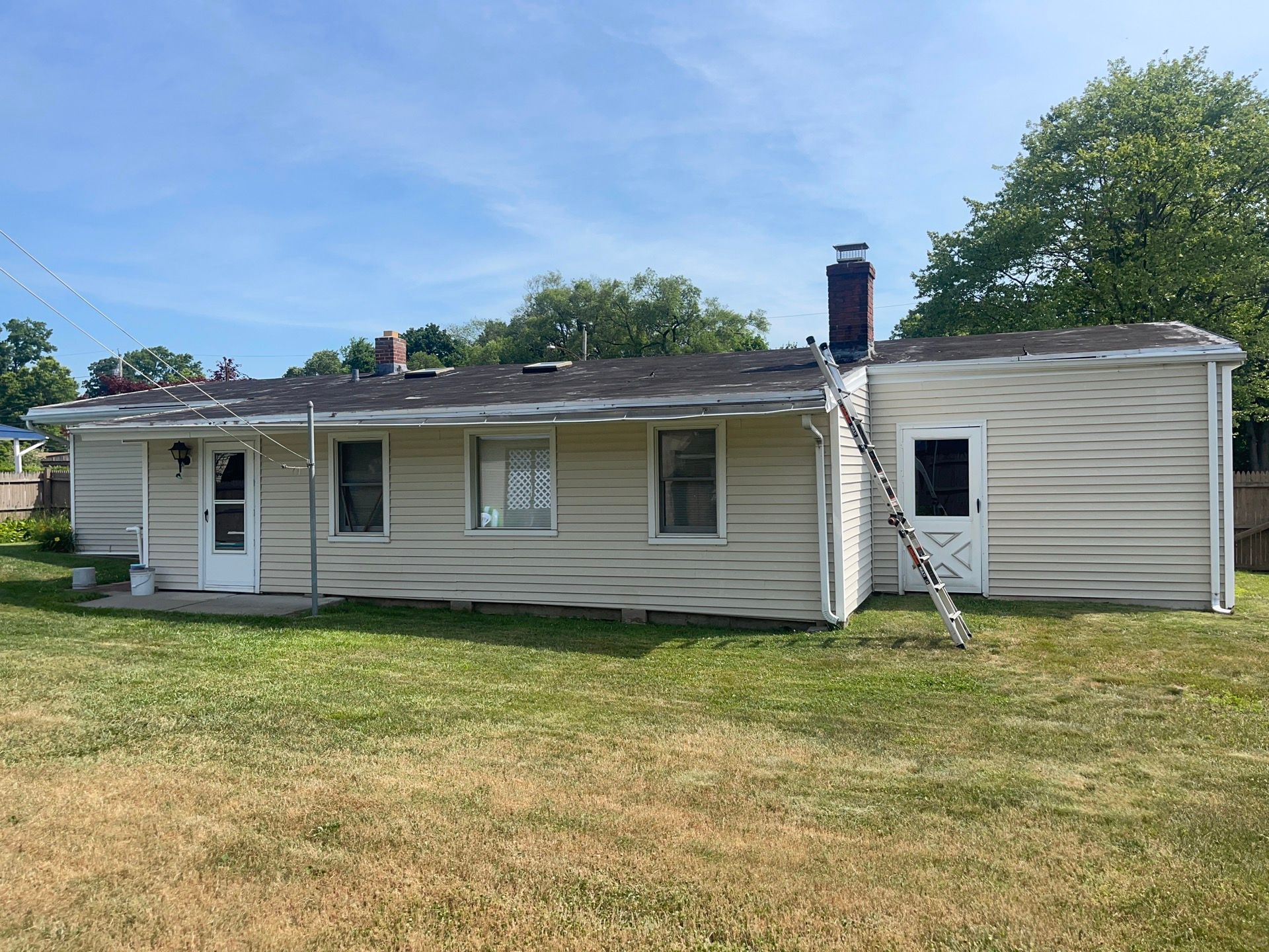 Residential Roofing Installation using Owens Corning TruDefinition Duration AR - Estate Gray by A Plus Exterior