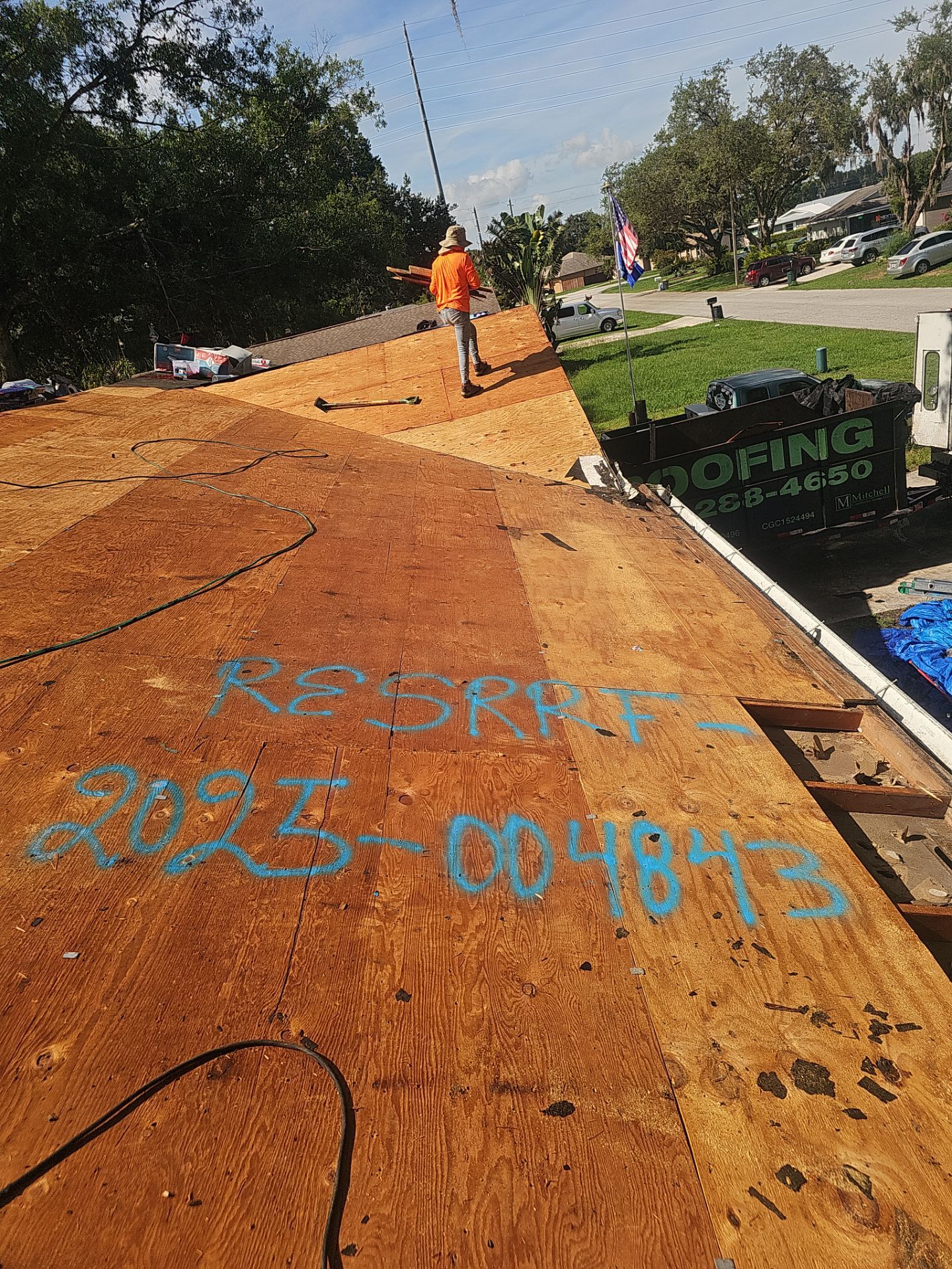 Project in Land O' Lakes 34639 by Mitchell Roofing Company LLC 
