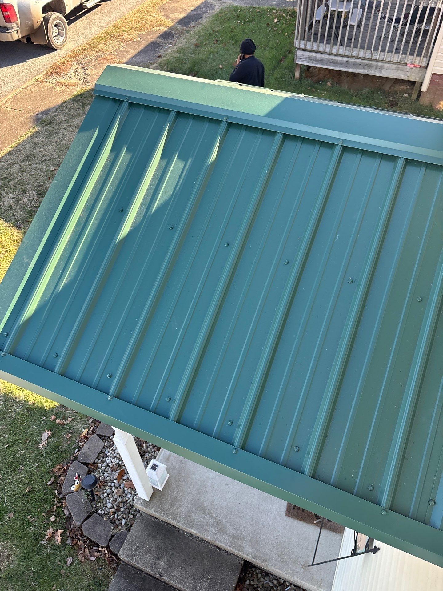 Residential Roofing Installation using Metal by Rainstoppers Roofing