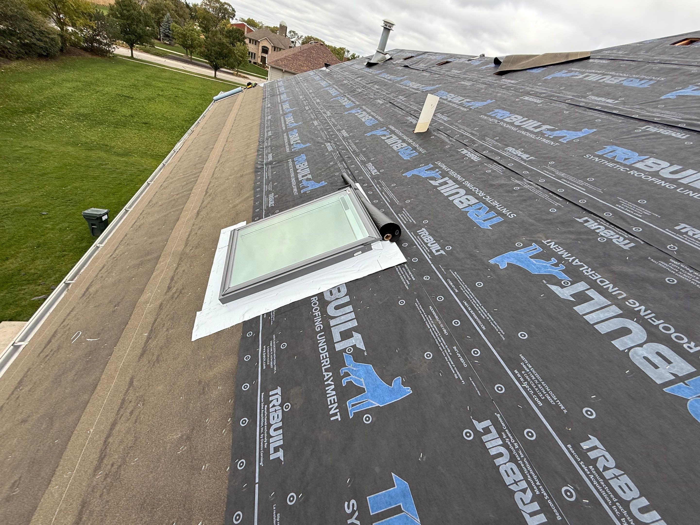 GAF Cedar Falls Roof and Velux windows by Optimal Home Improvement 