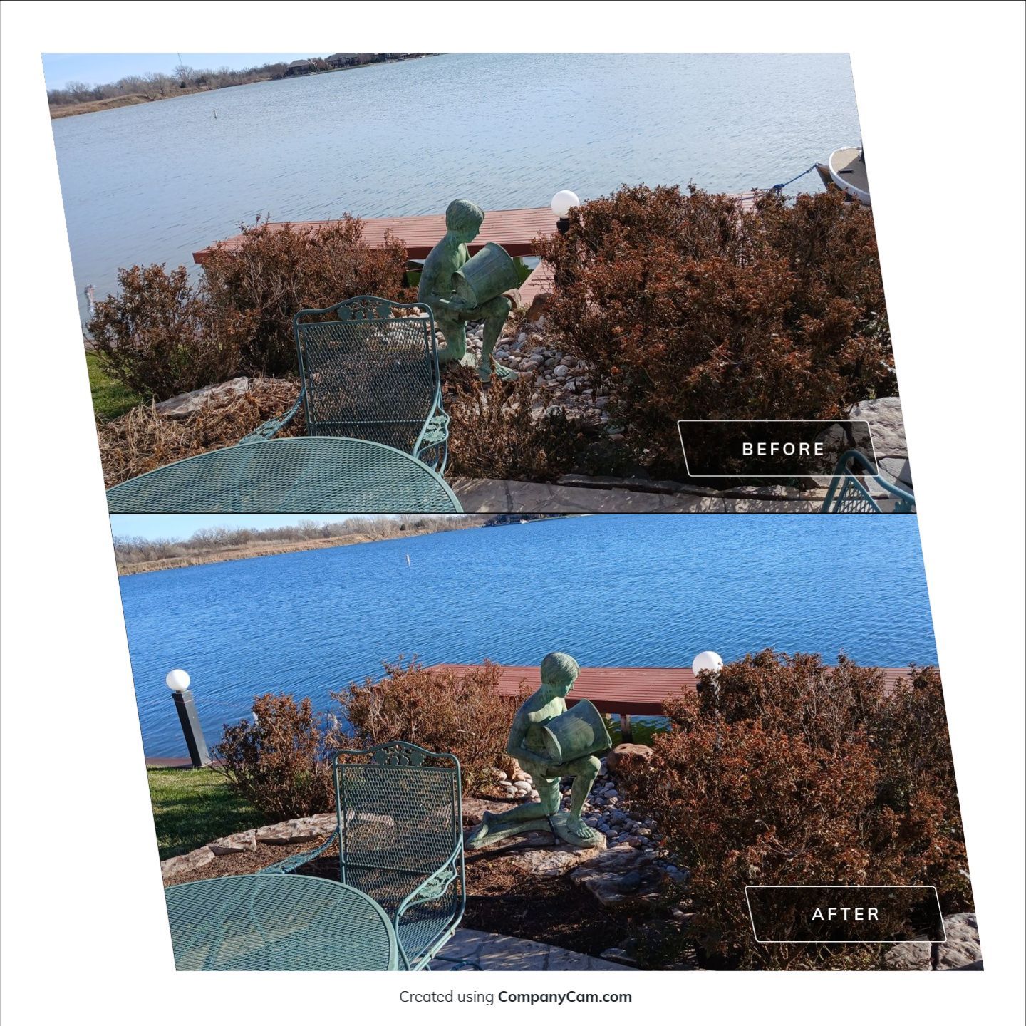 Project in Wichita by Four Star Lawn Care