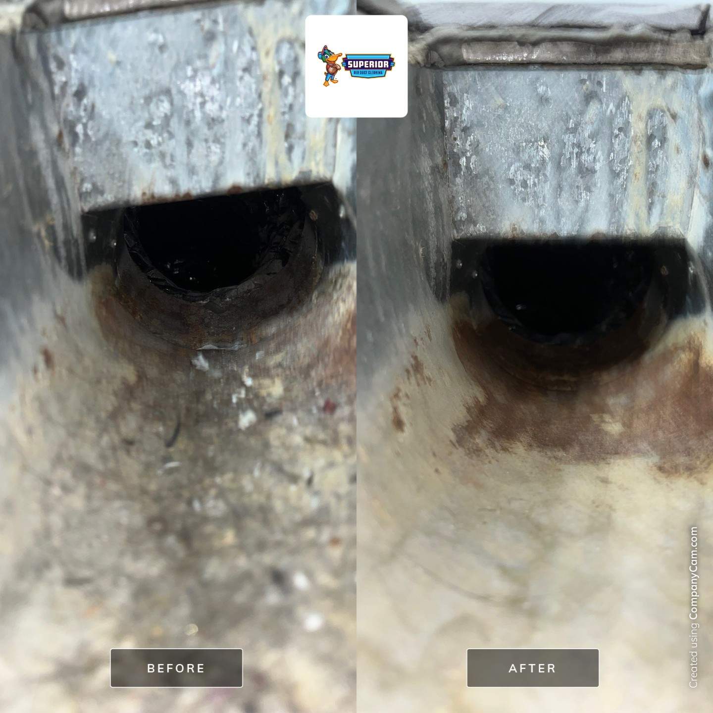 Air Duct Cleaning With a Vacuum Truck in Cranberry Twp, PA by Superior Air Duct Cleaning