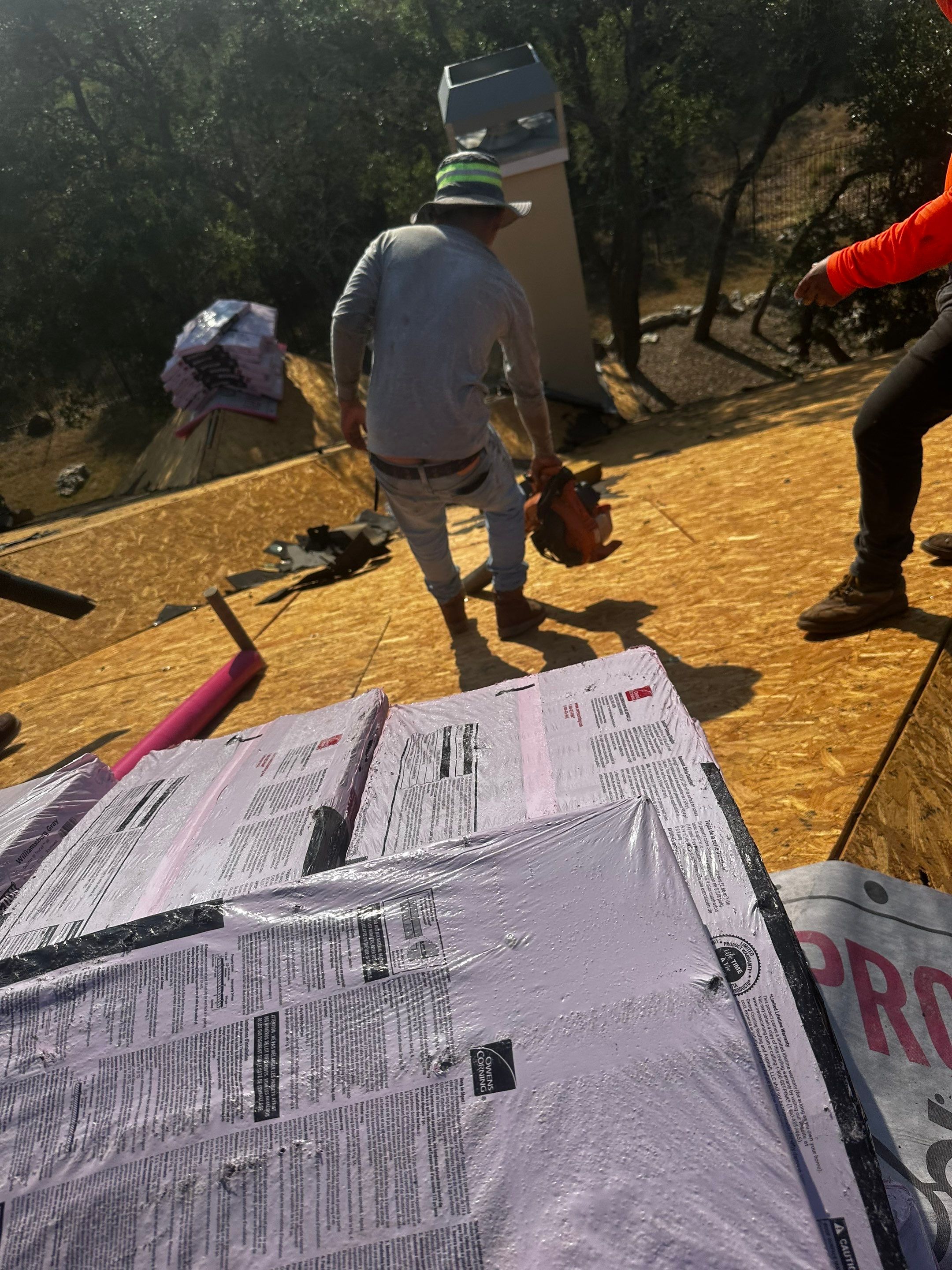 Residential Roof Replacement using Owens Corning Duration Designer 30 Year Laminate Shingle  by Premier Roofing and Contracting