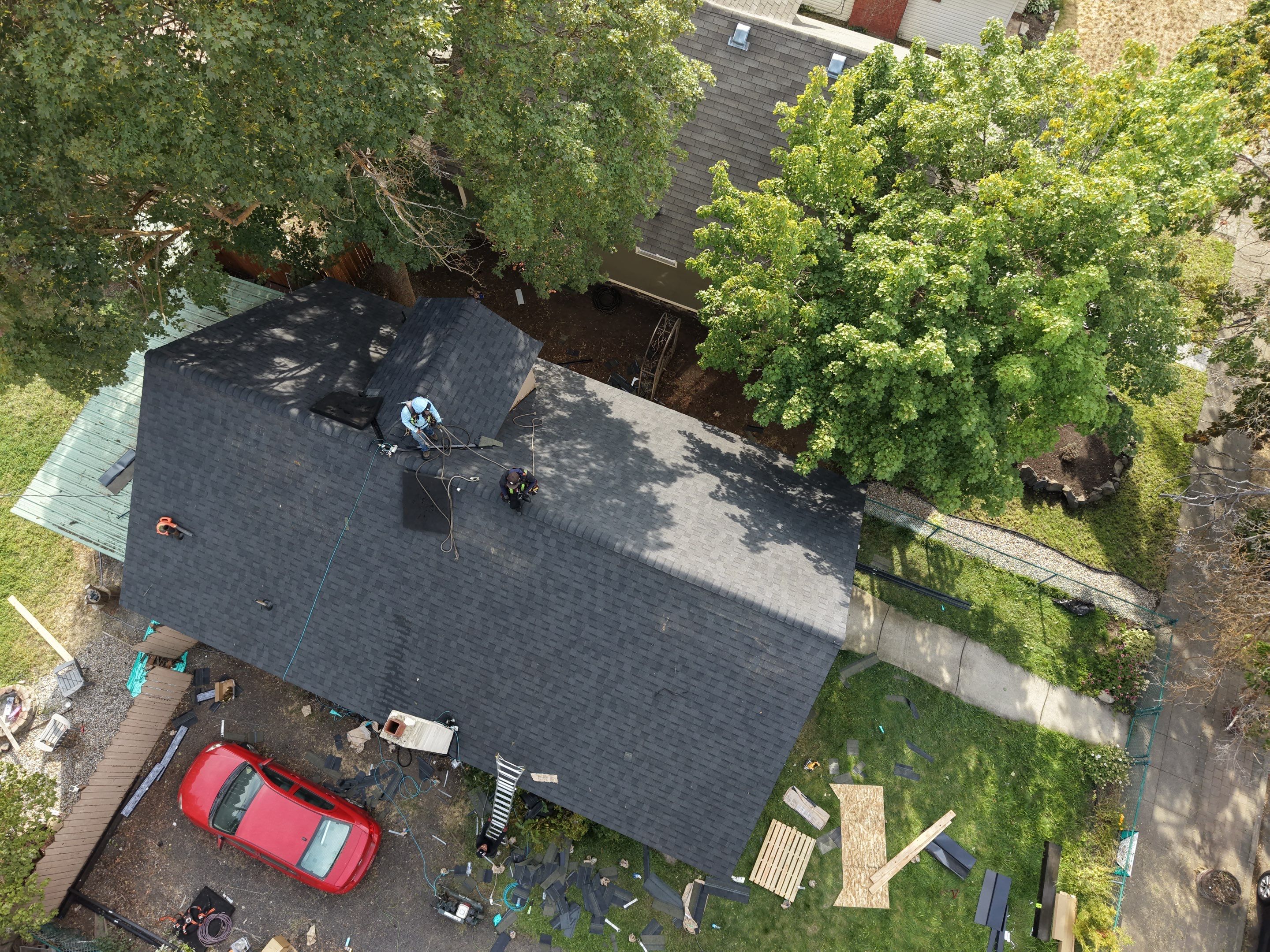 Residential Roof Replacement and Structural Decking Repair in Spokane by Alpine Roofing