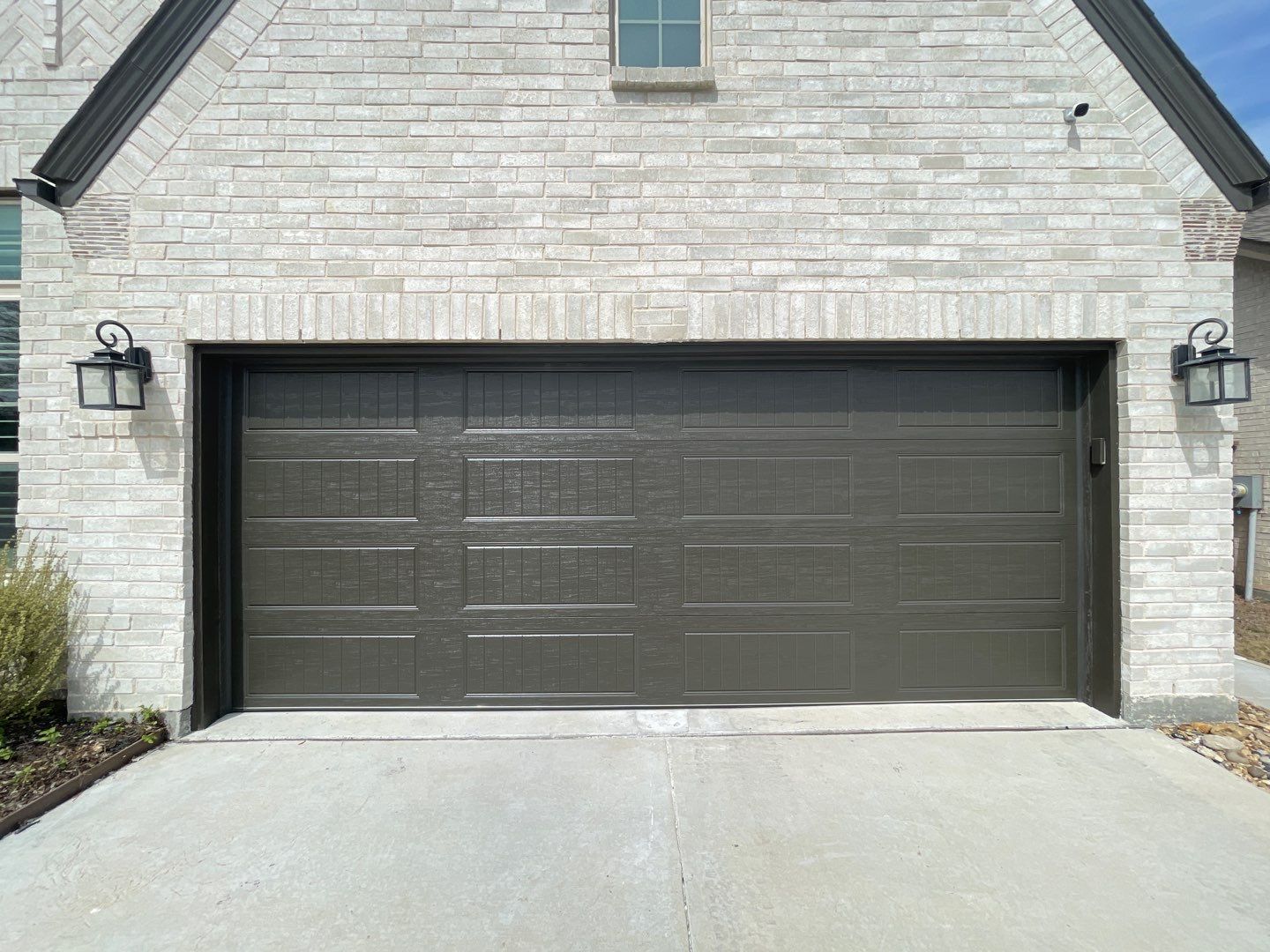 Converting 2 Garage Doors into 1 Big Garage Door using Clopay Insulated Garage Door. LiftMaster Residential Jack Shaft Opener by Meadows Garage Doors