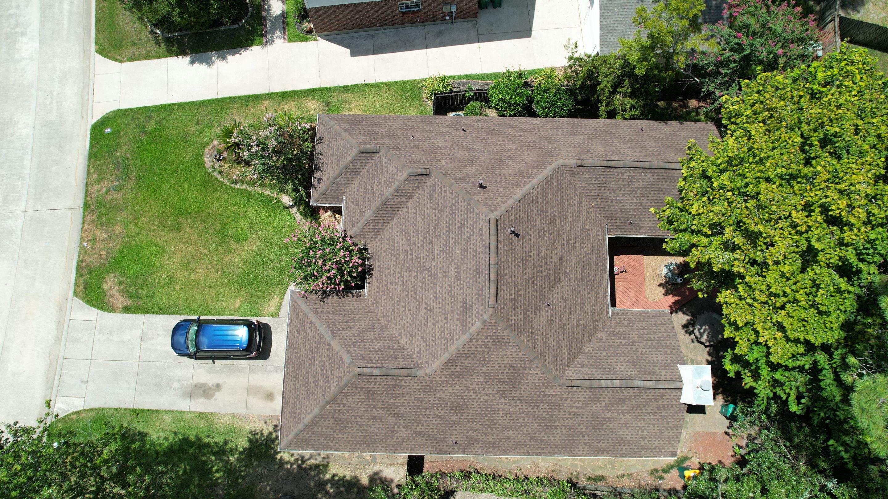 Storm-Damaged Deck Rebuilt & New Roof Installed — Spring, TX by PL Roofing & SB Roofing, LLC.