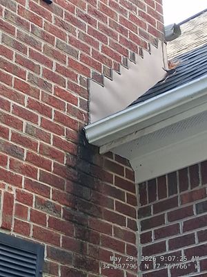 Roof Flashing Repair and Brick Chimney Maintenance in Wilmington