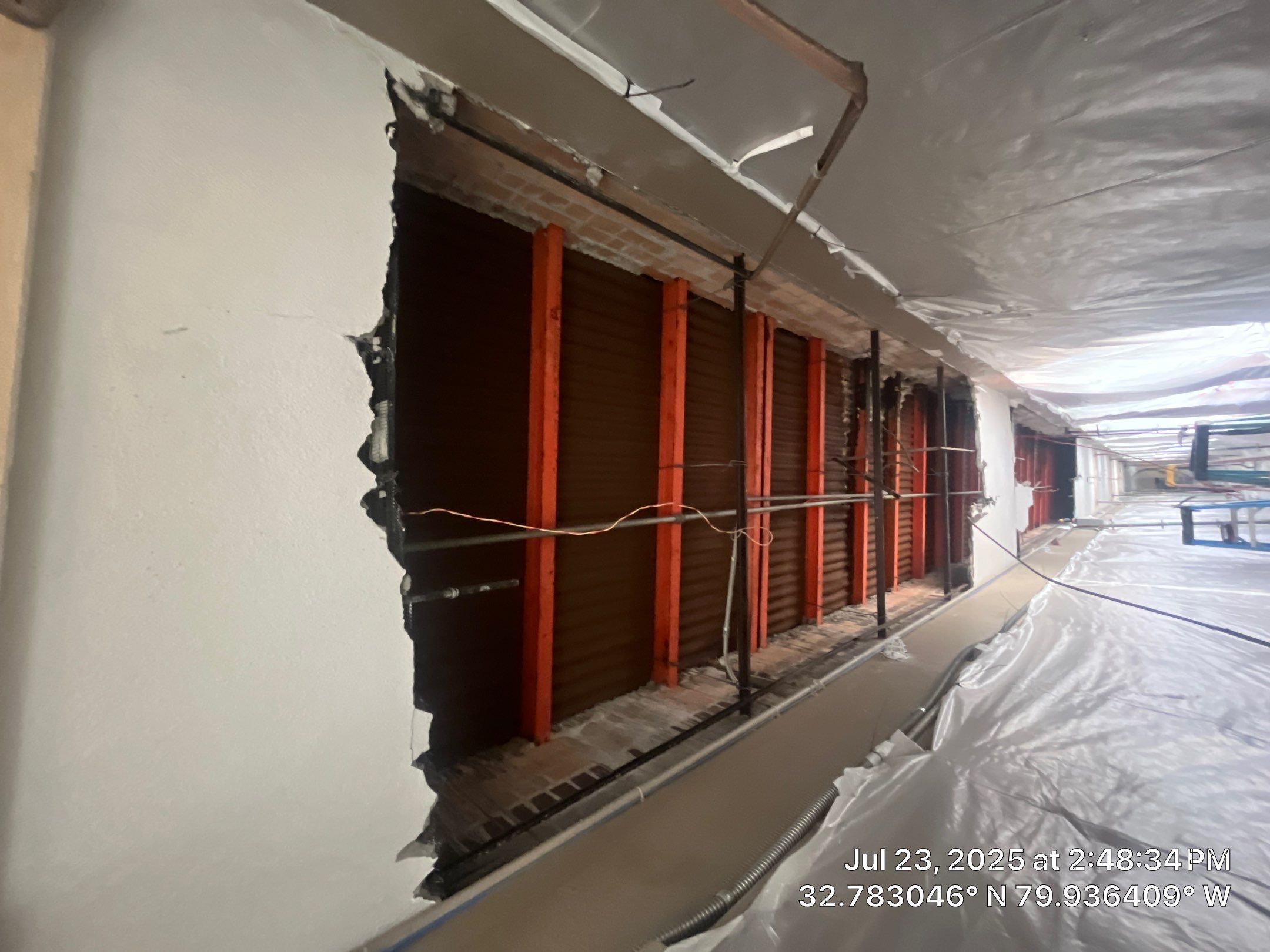 LBP remediation with demolition services by EAS Environmental, LLC.