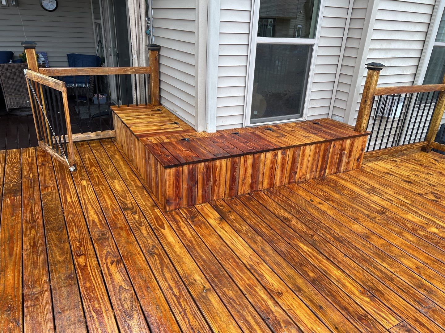 Weathered Deck using Wood Sealant by DuraSeal