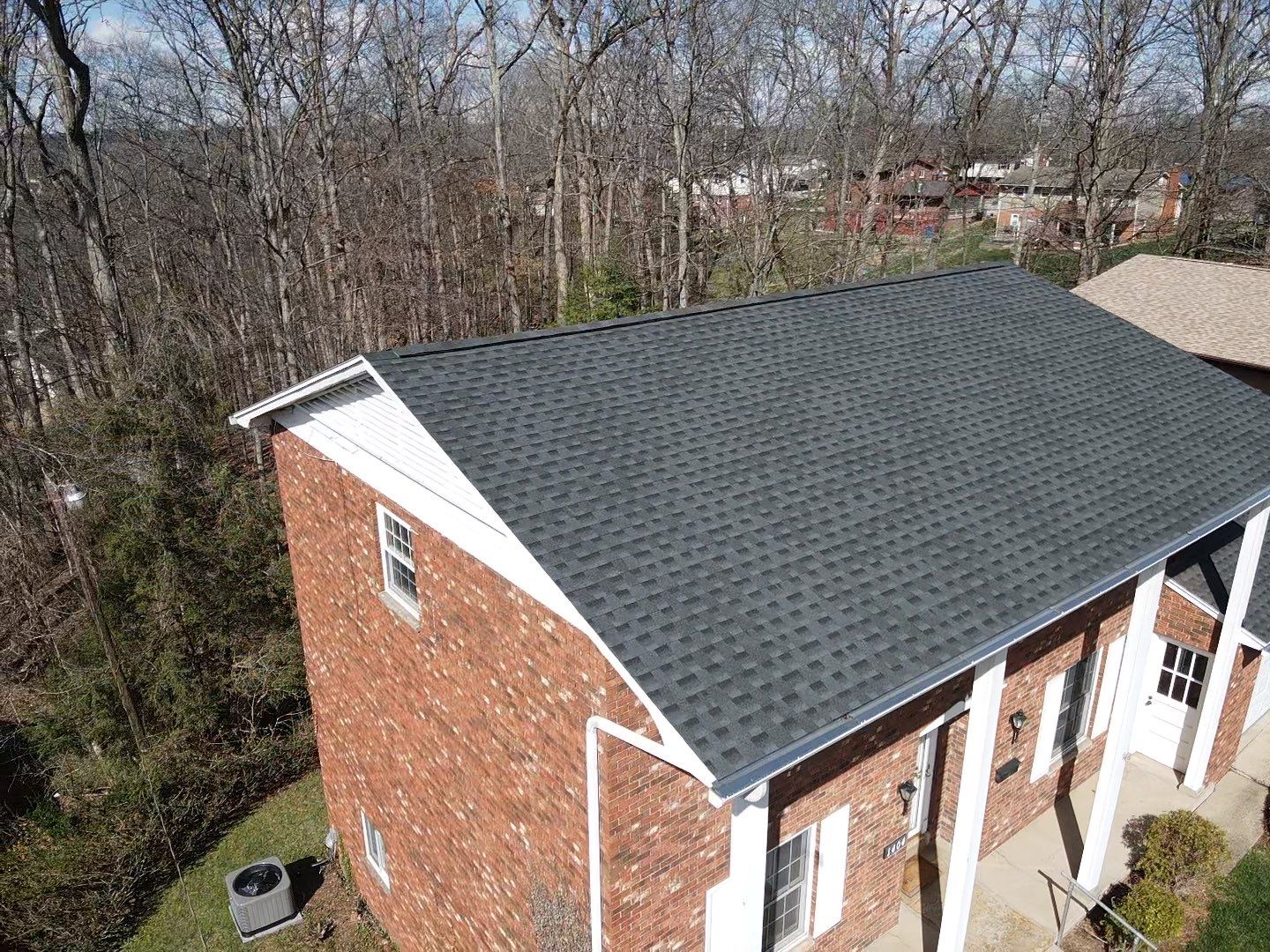 Residential Roofing Installation using GAF Timberline HDZ Charcoal by Rainstoppers Roofing