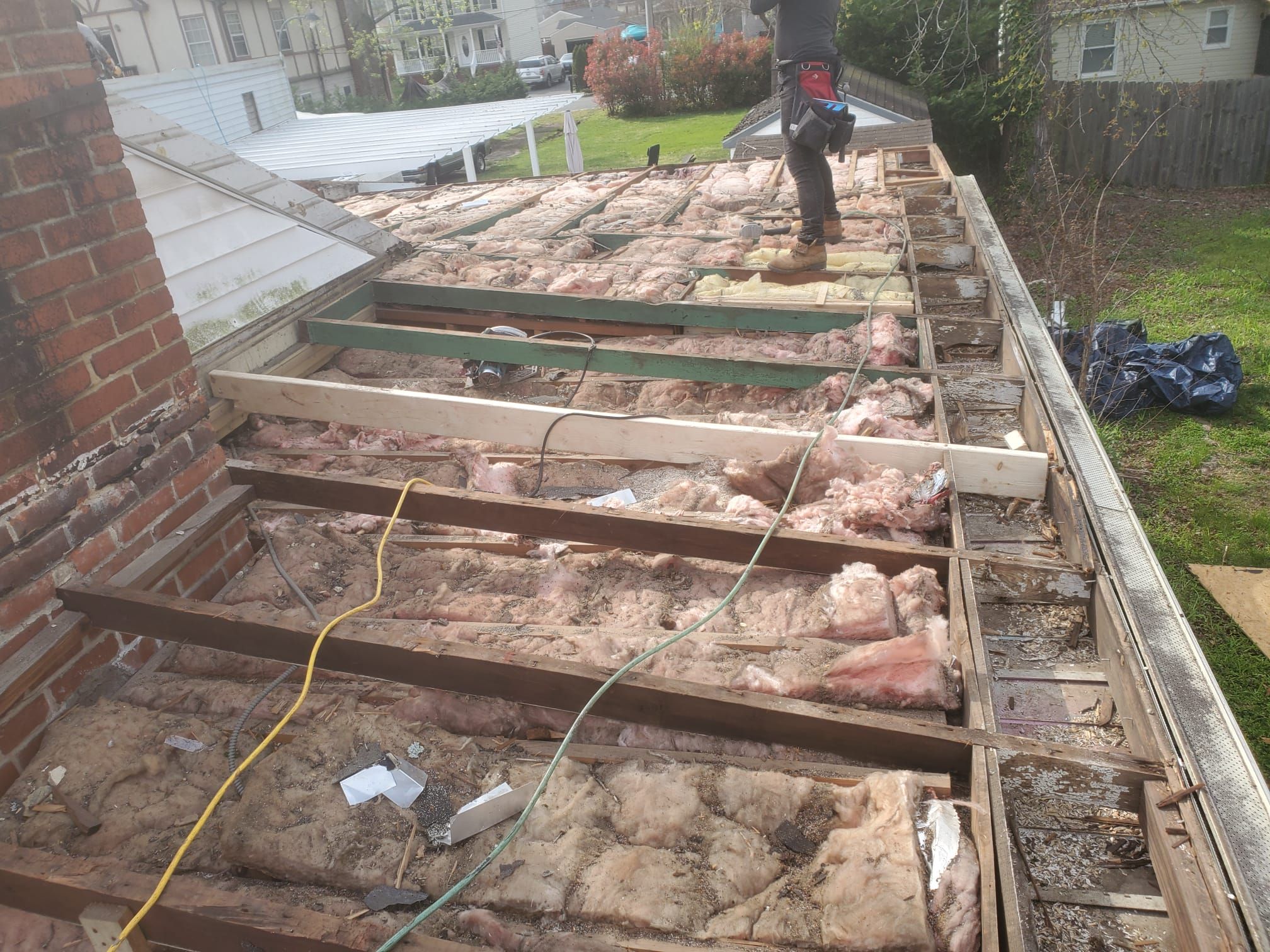 Roof Installation using GAF Timberline HDZ by ExteriorPros