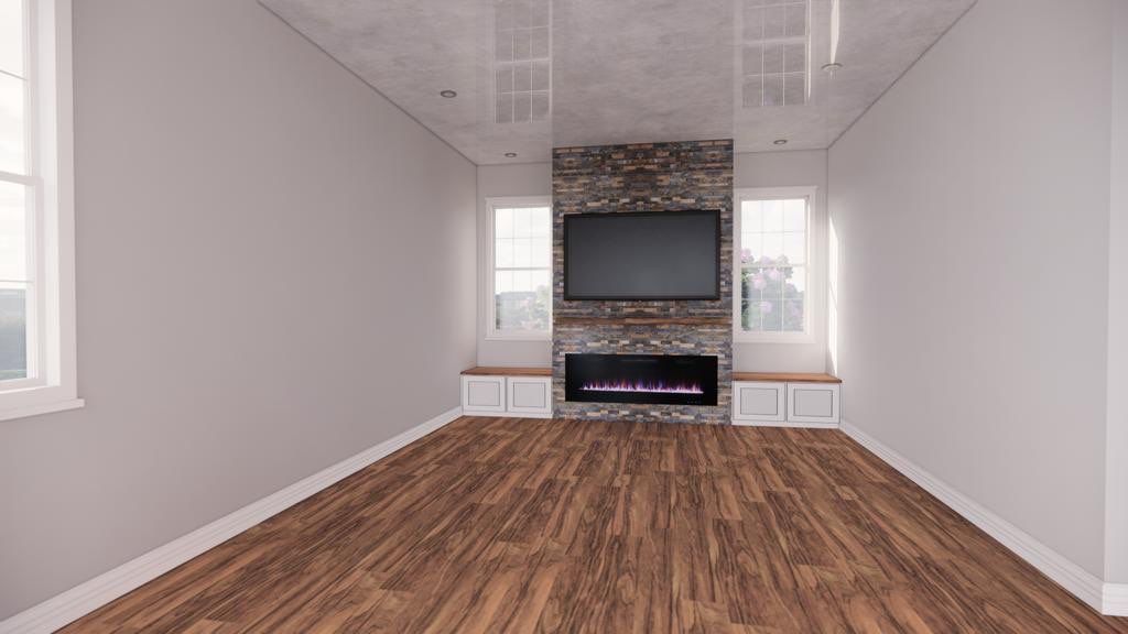 Fireplace Build by Greenspring Construction Services