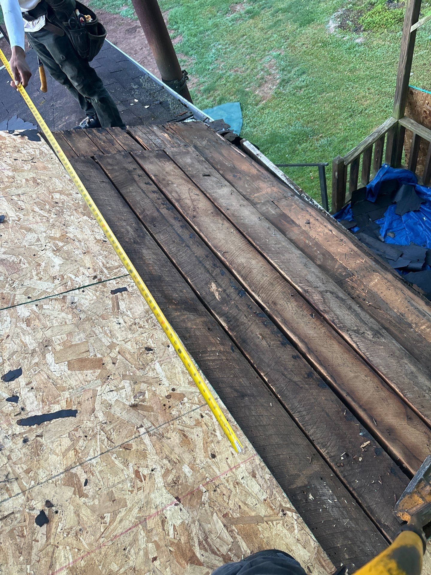 Roof Replacement using GAF TImberline HDZ Hickory by Rainstoppers Roofing