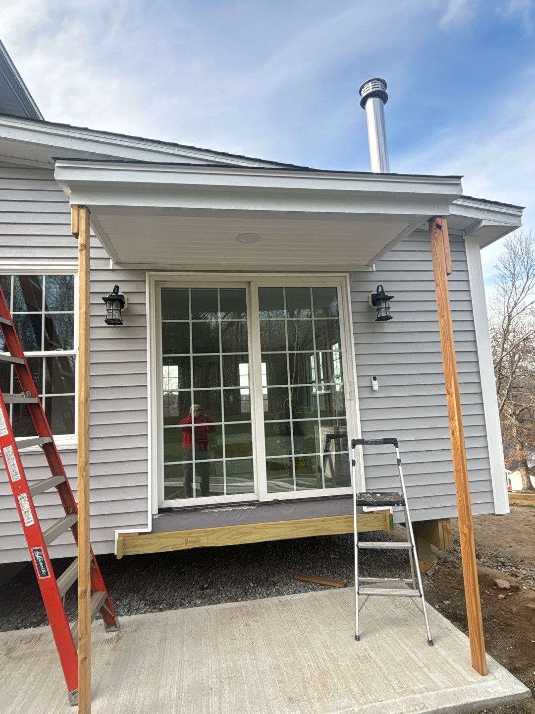 Siding Installation using certainteed monogram 4" double 4 by A Plus Exterior