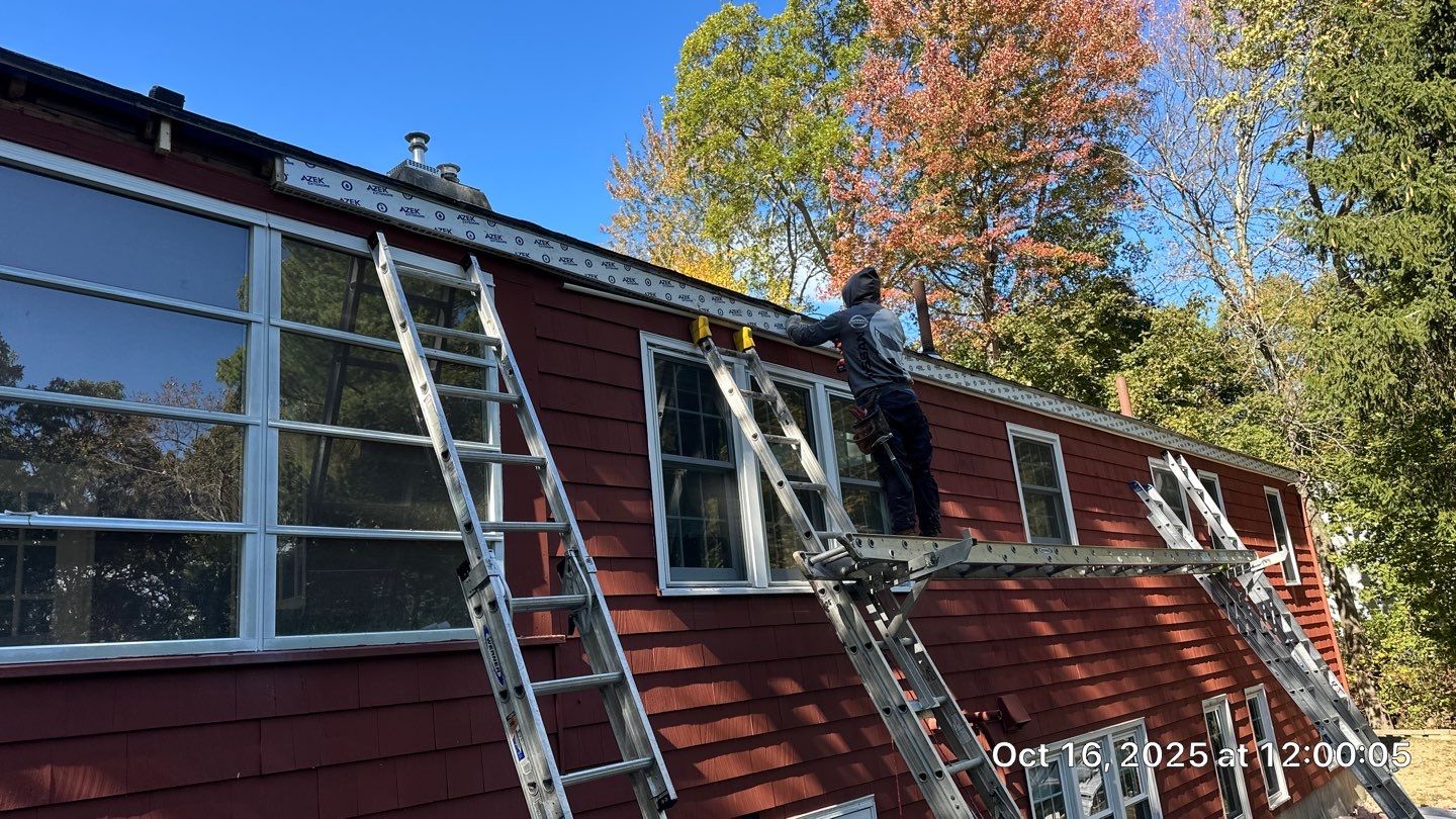 Full Gutter, Fascia & Ventilation Upgrade | Chelmsford, MA by Mighty Dog Roofing of Greater Middlesex County