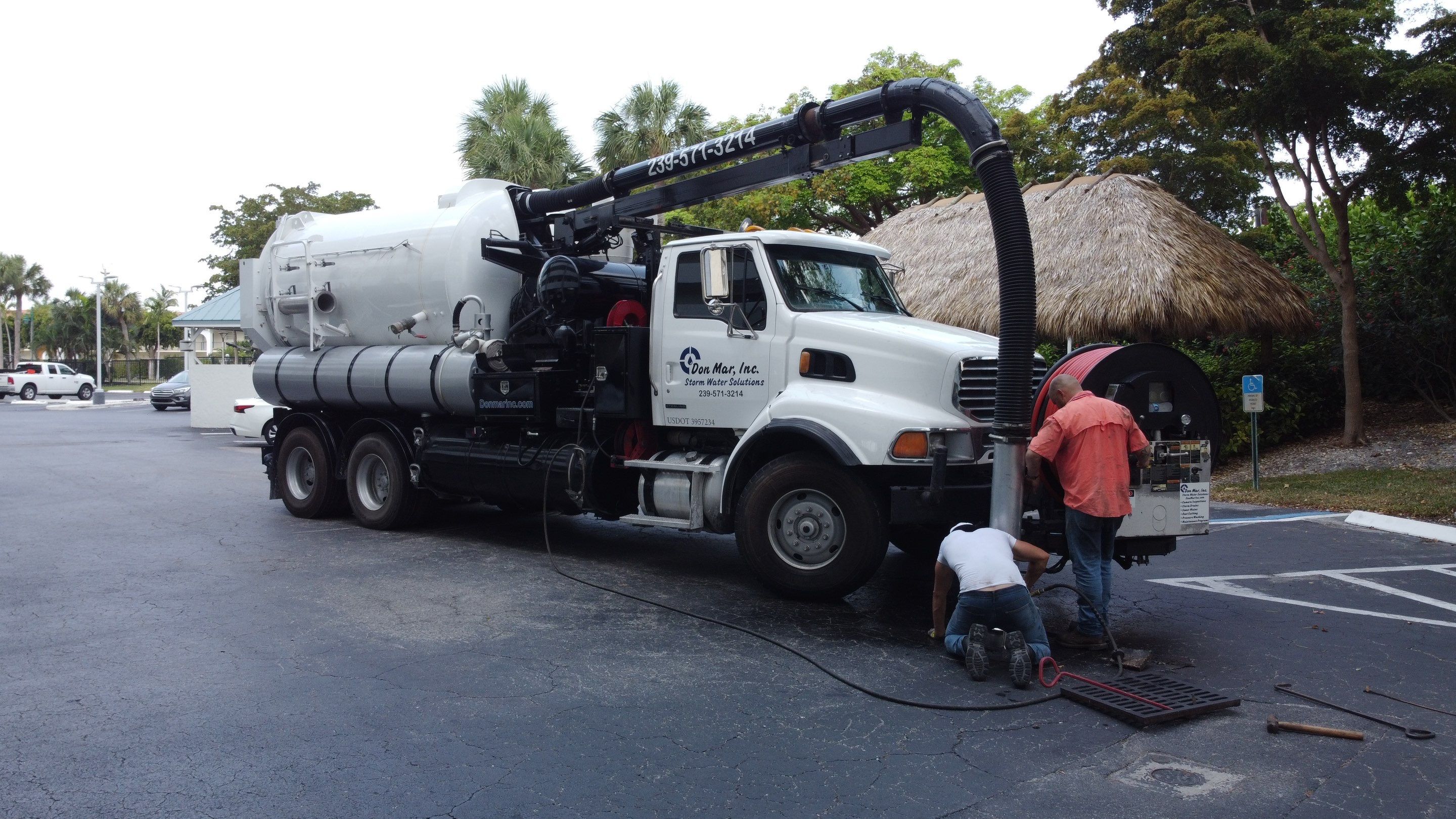 Marco Island Condo Stormwater System Maintenance by Don Mar, Inc. Storm Water Solutions