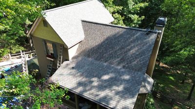 Big Canoe, GA Roof Replacement CertainTeed Landmark Weathered Wood