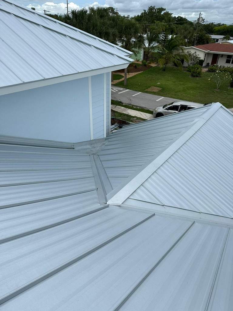 24ga 1" Nail-Strip Mill Finish by Total Roofing System The Metal Roof Experts