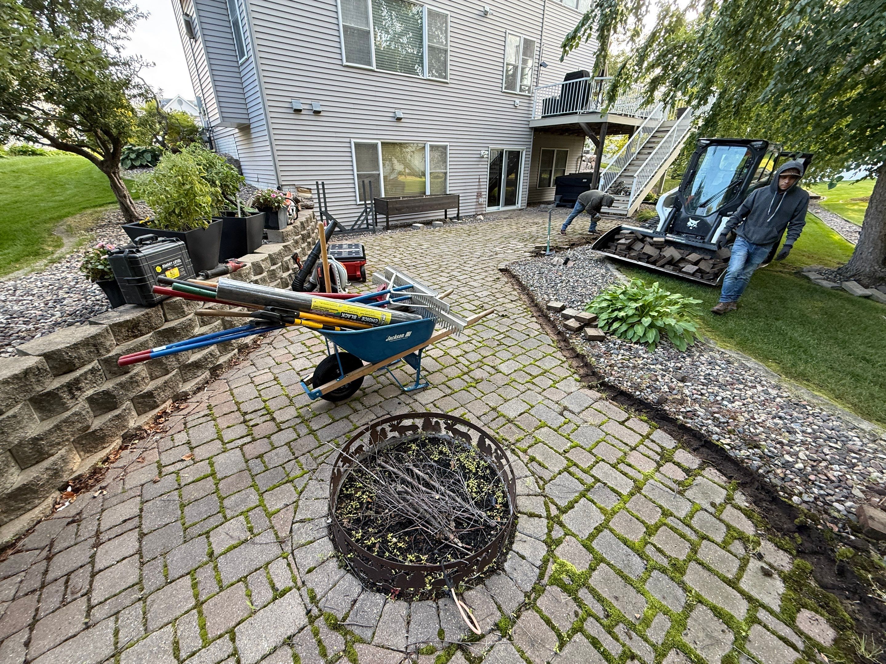 Patio by Sota landscaping