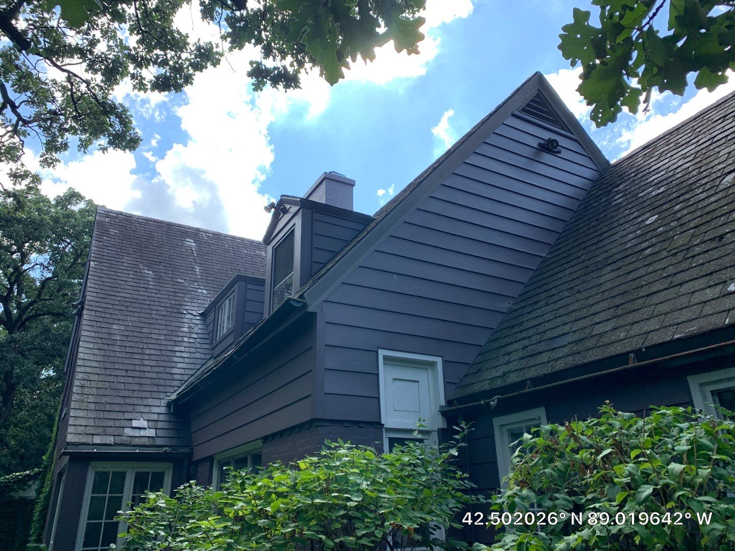 Slate Roof Removal using Atlas Storm Master Slate by Total Exteriors