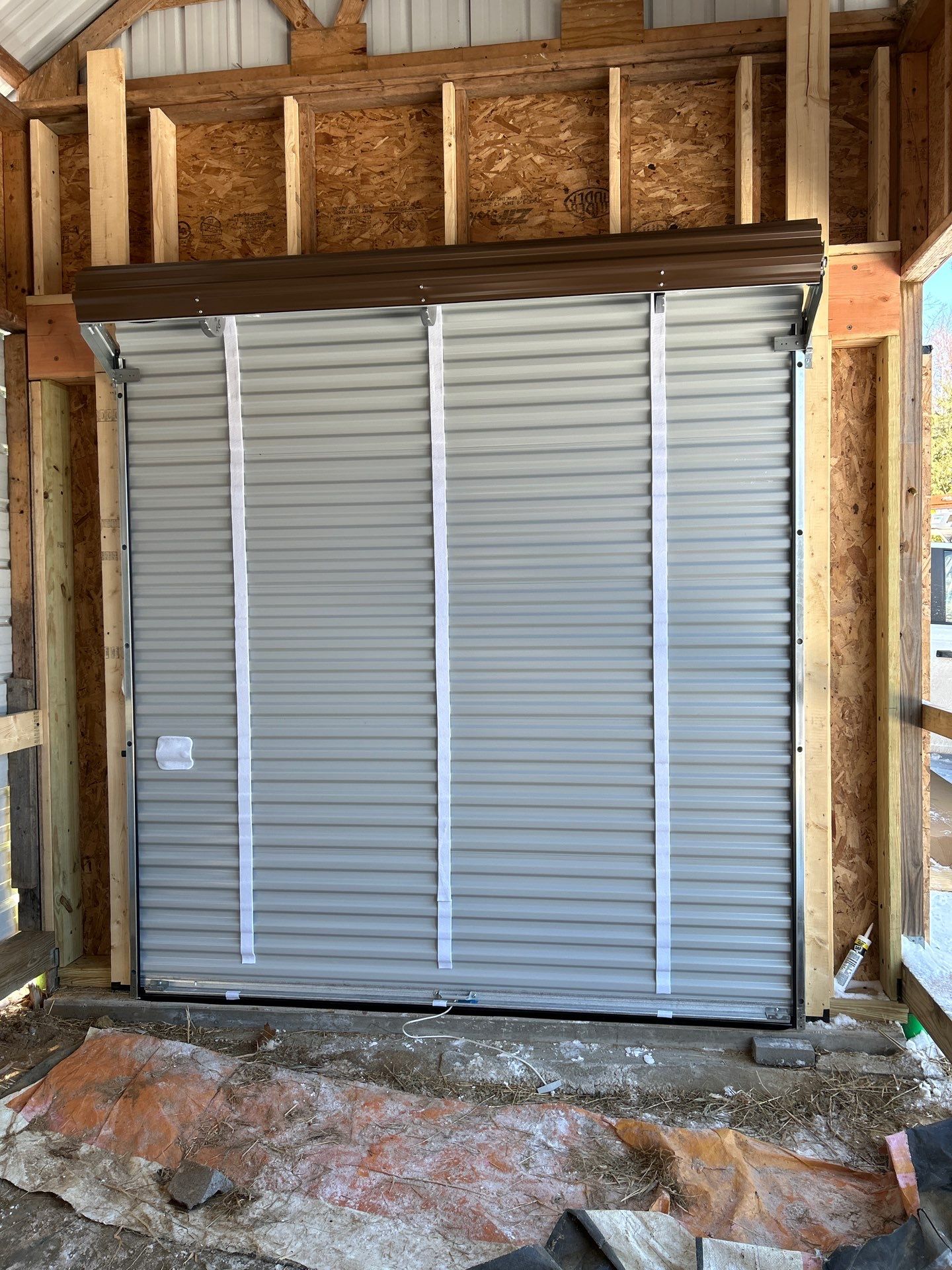 Door Installation using TracRite Rollup Door by Keene Door