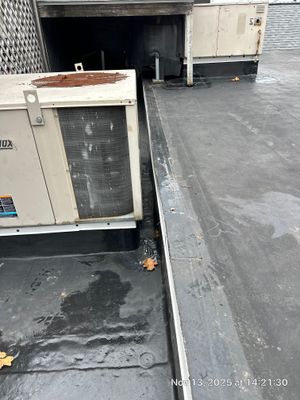 Acton EPDM Roof Edge Reconstruction with Tapered Insulation System