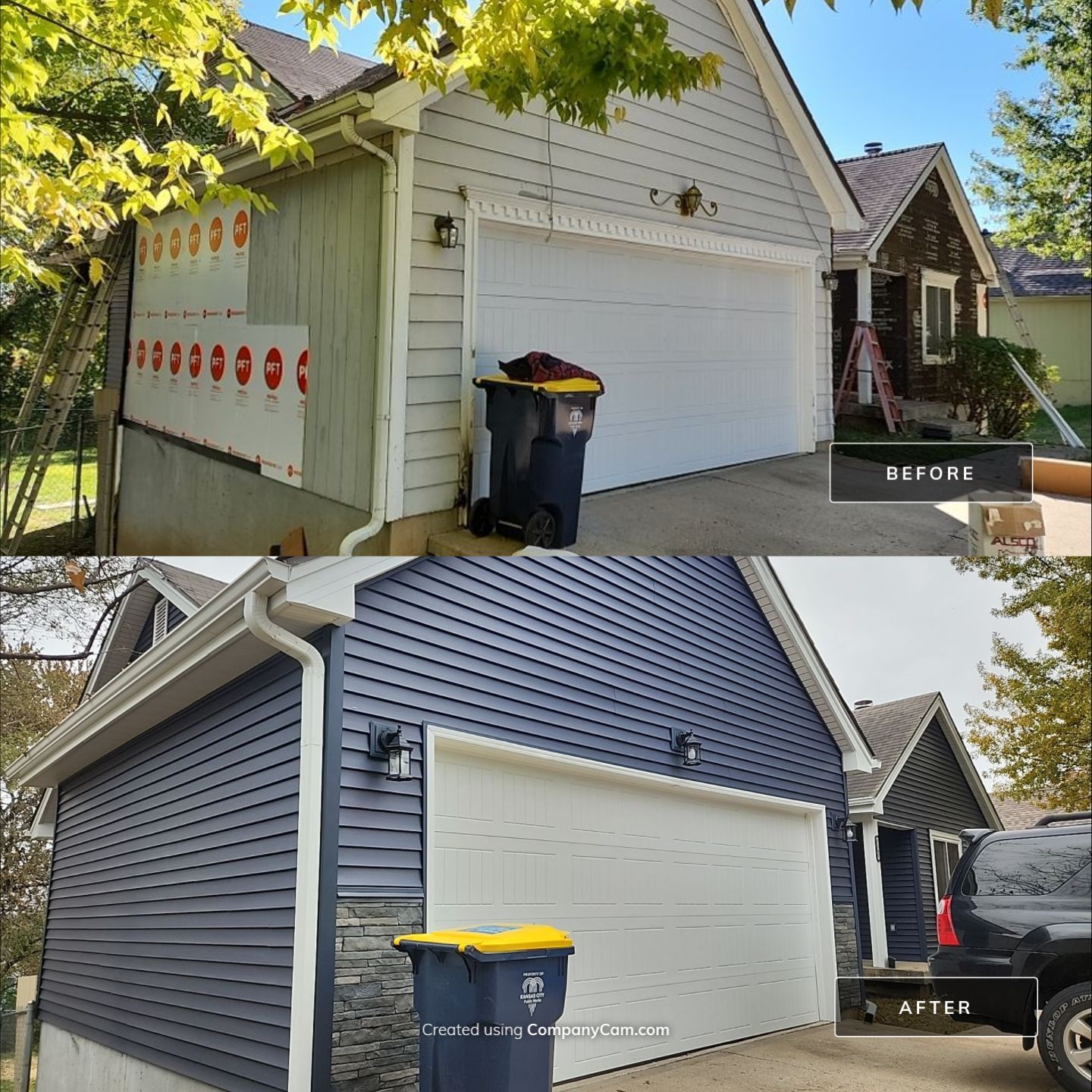 Siding Installation using Market Square by EEC  Windows, Siding & Roofing 